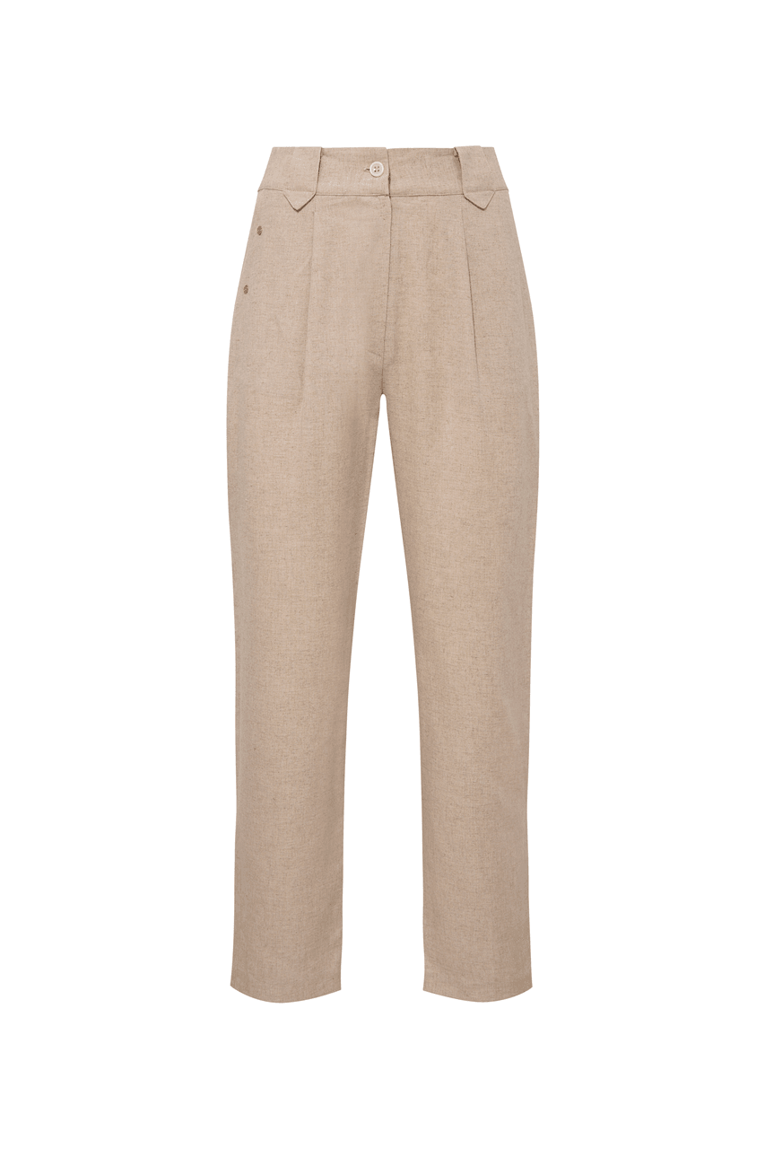 LINEN COTTON PANTOLON