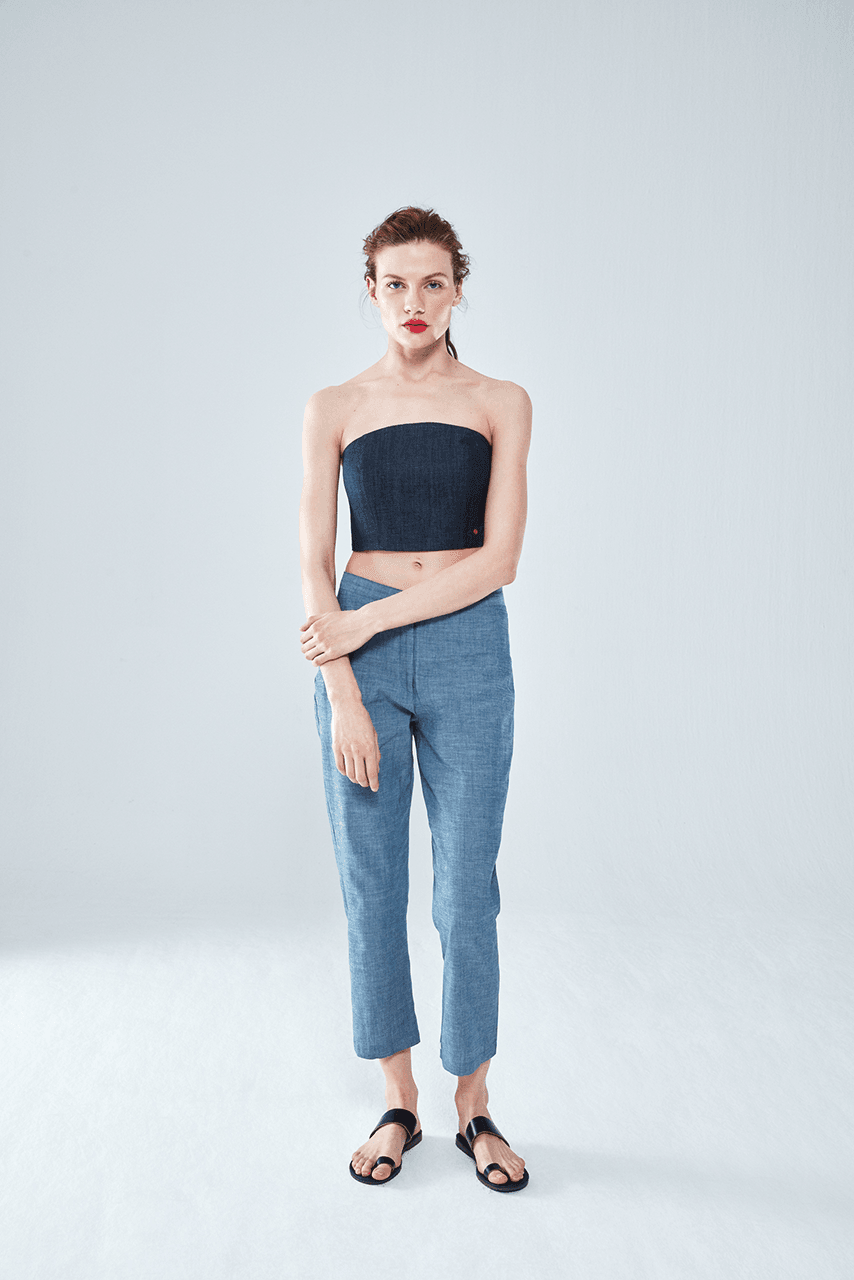DENİM LACE BÜSTİYER