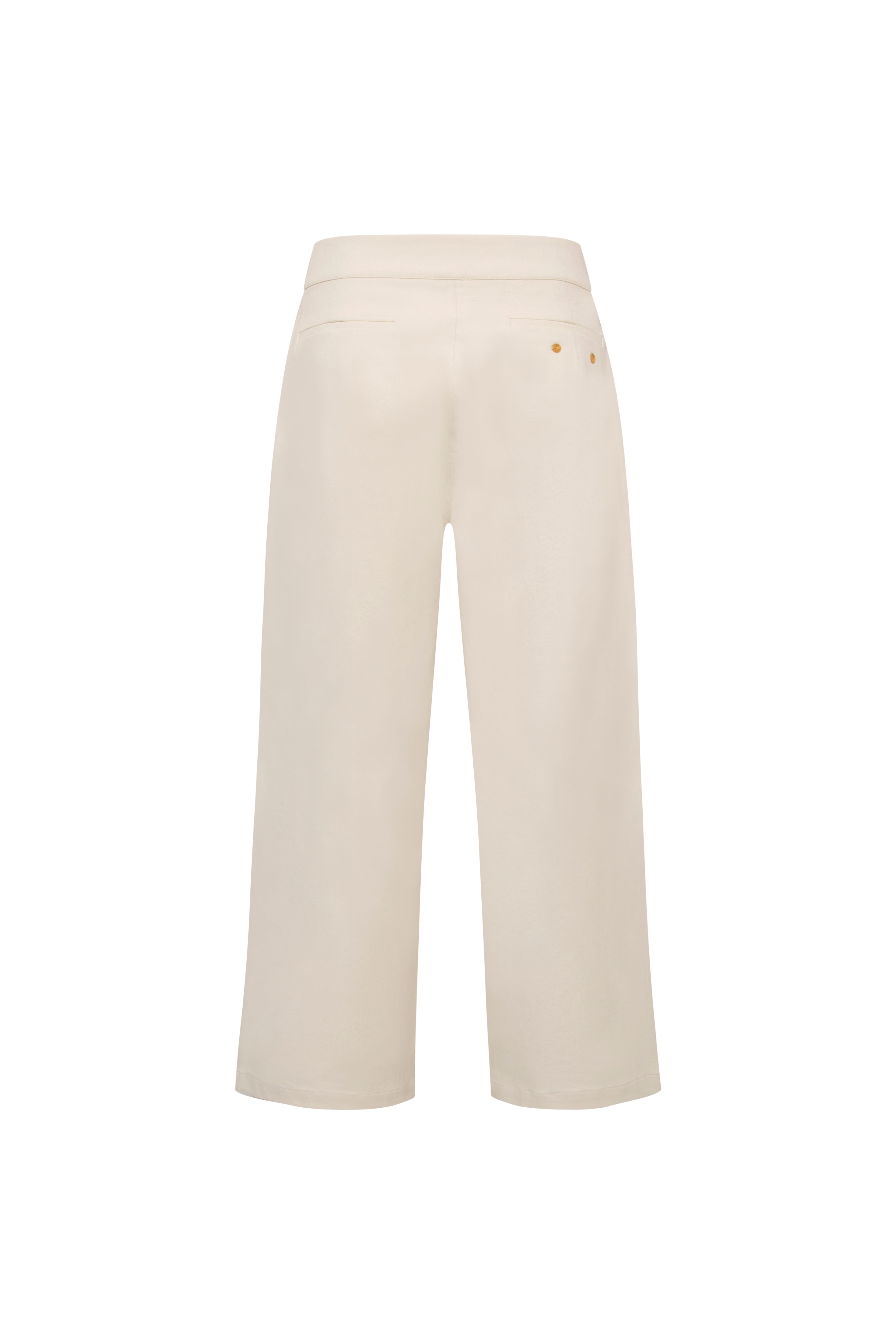 STRAIGHT LEG CROP PANTOLON