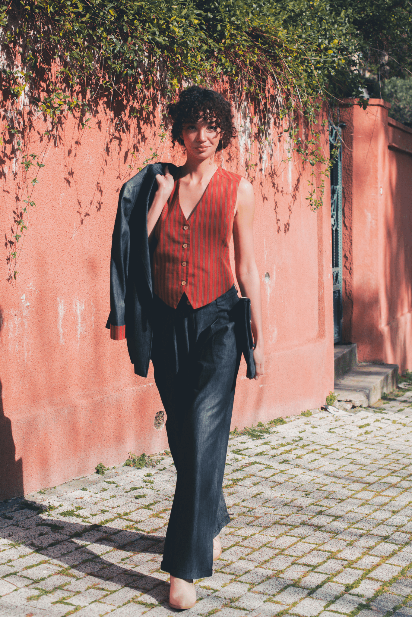 DENİM BLAZER PANTOLON TAKIM