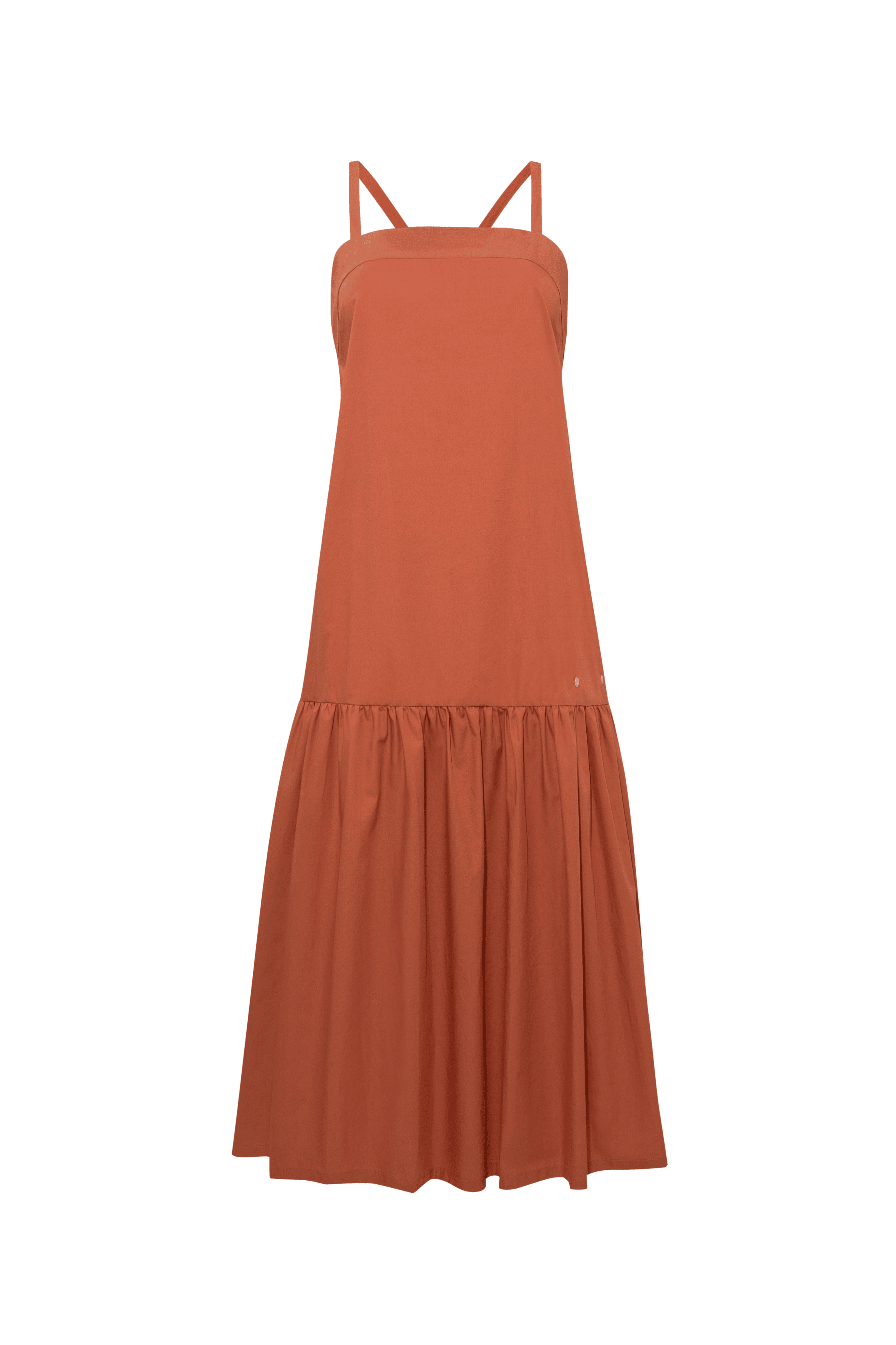 NO13 PICNIC ELBİSE - Turuncu