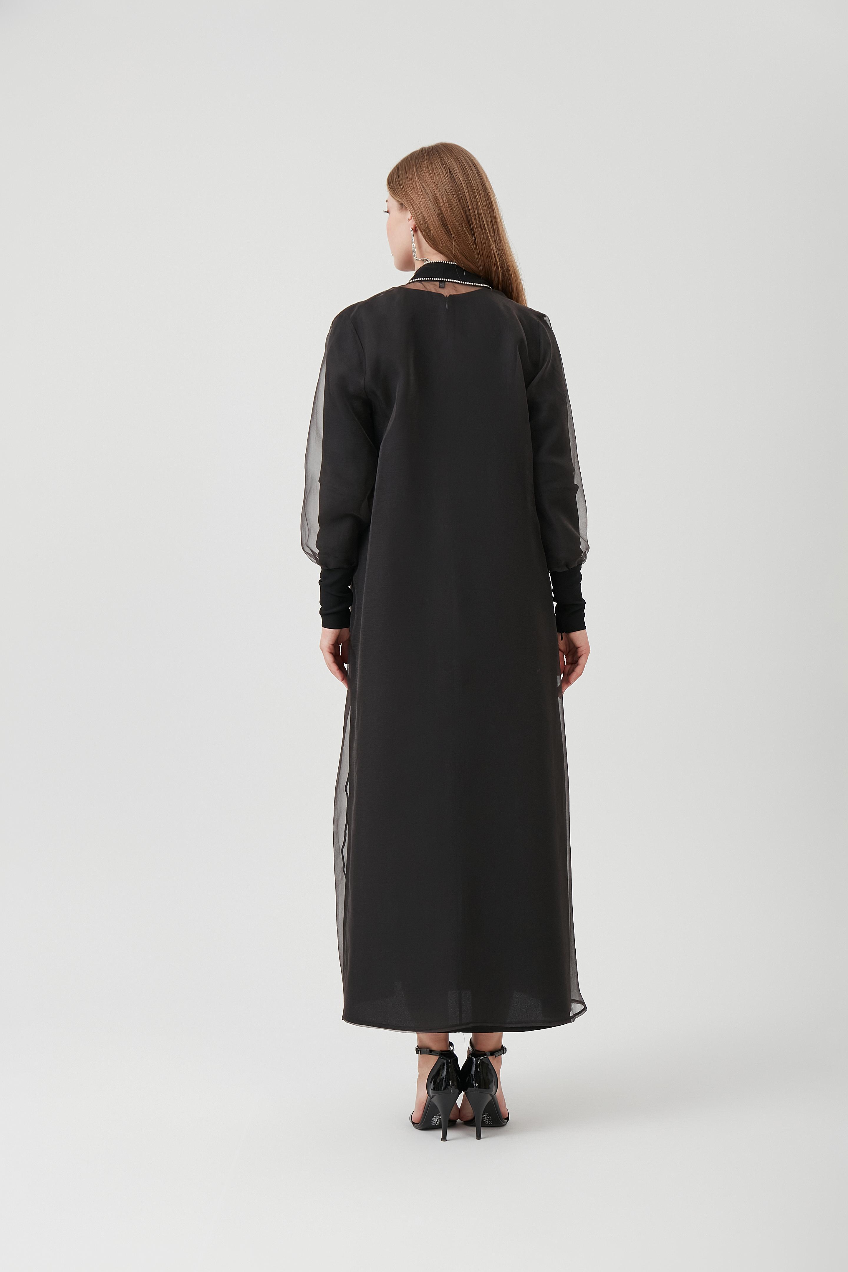 PATI TAŞLI ABAYA MODEL