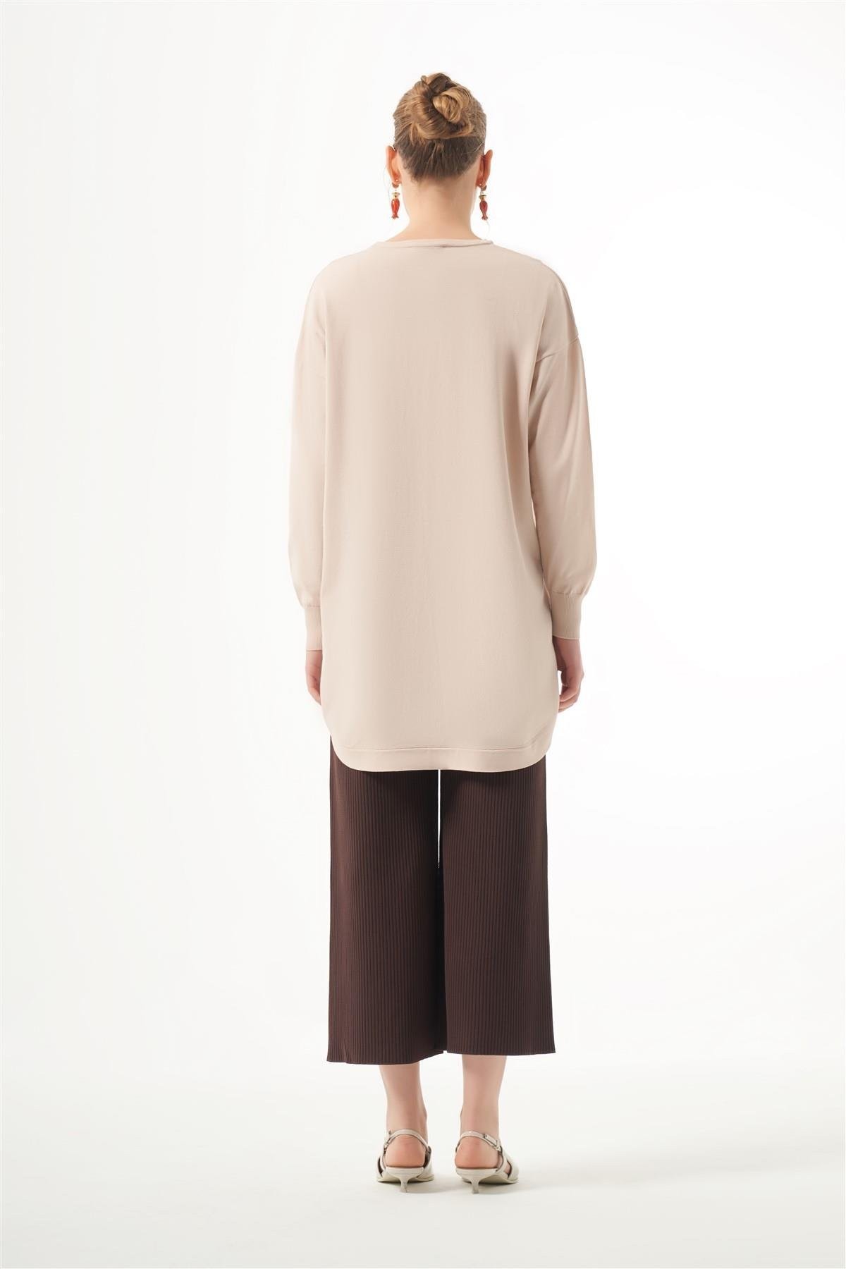 Donna Nuss Tunik-Vizon