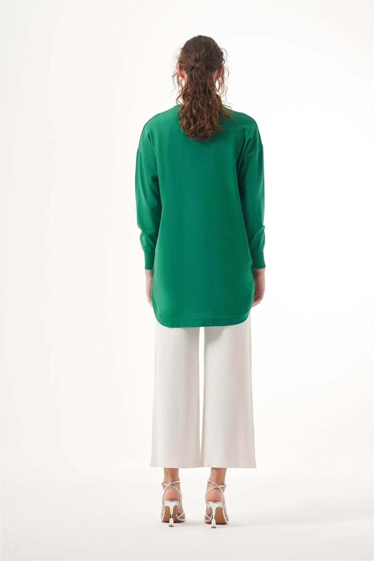 Donna Nuss Tunik-Benetton Yeşili