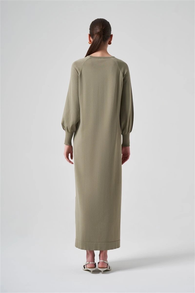 Balon Kol Elbise Çağla