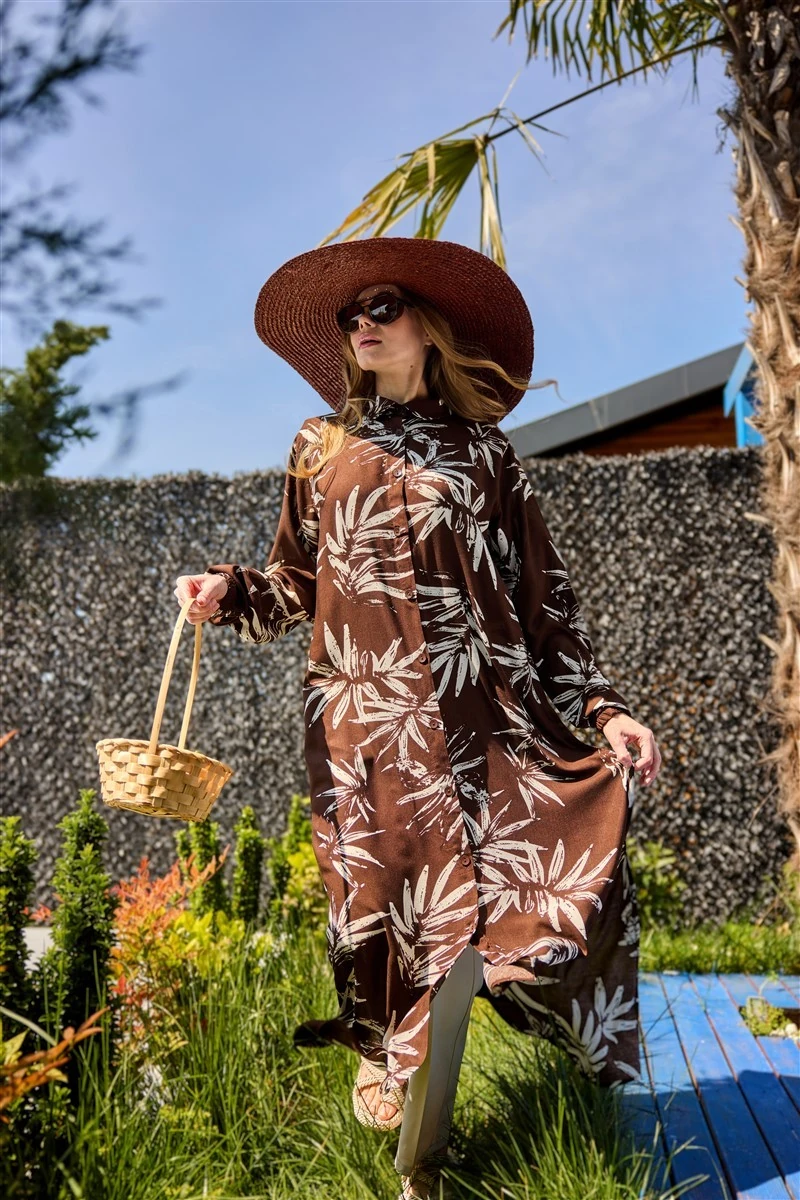 Alice Tunik Kahverengi