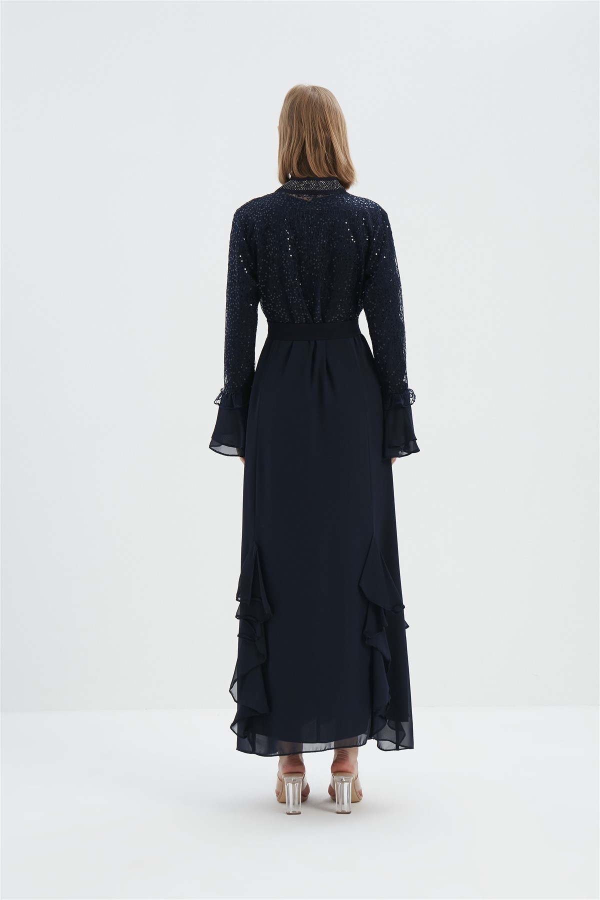 Willow Julia Fırfırlı Abaya