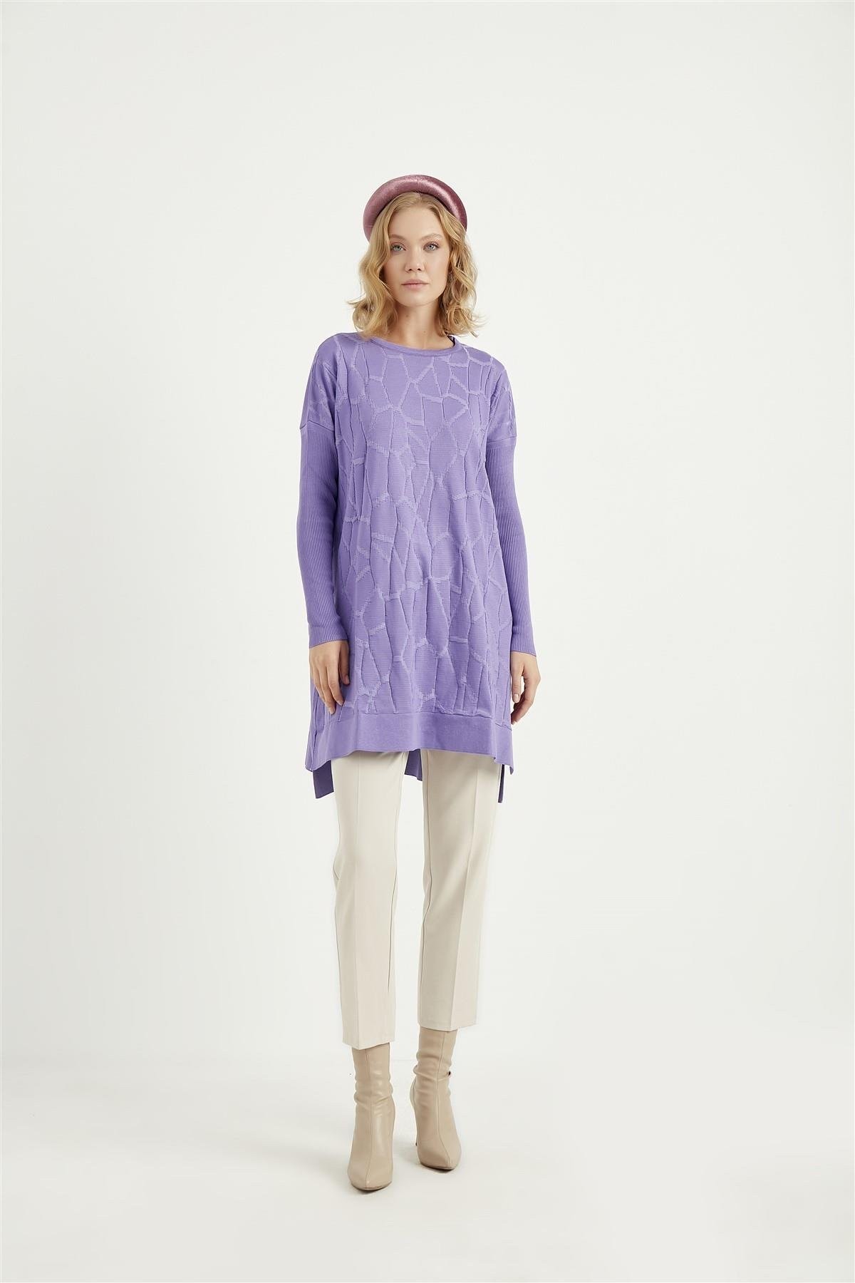 Nora Merserize Tunik Lila