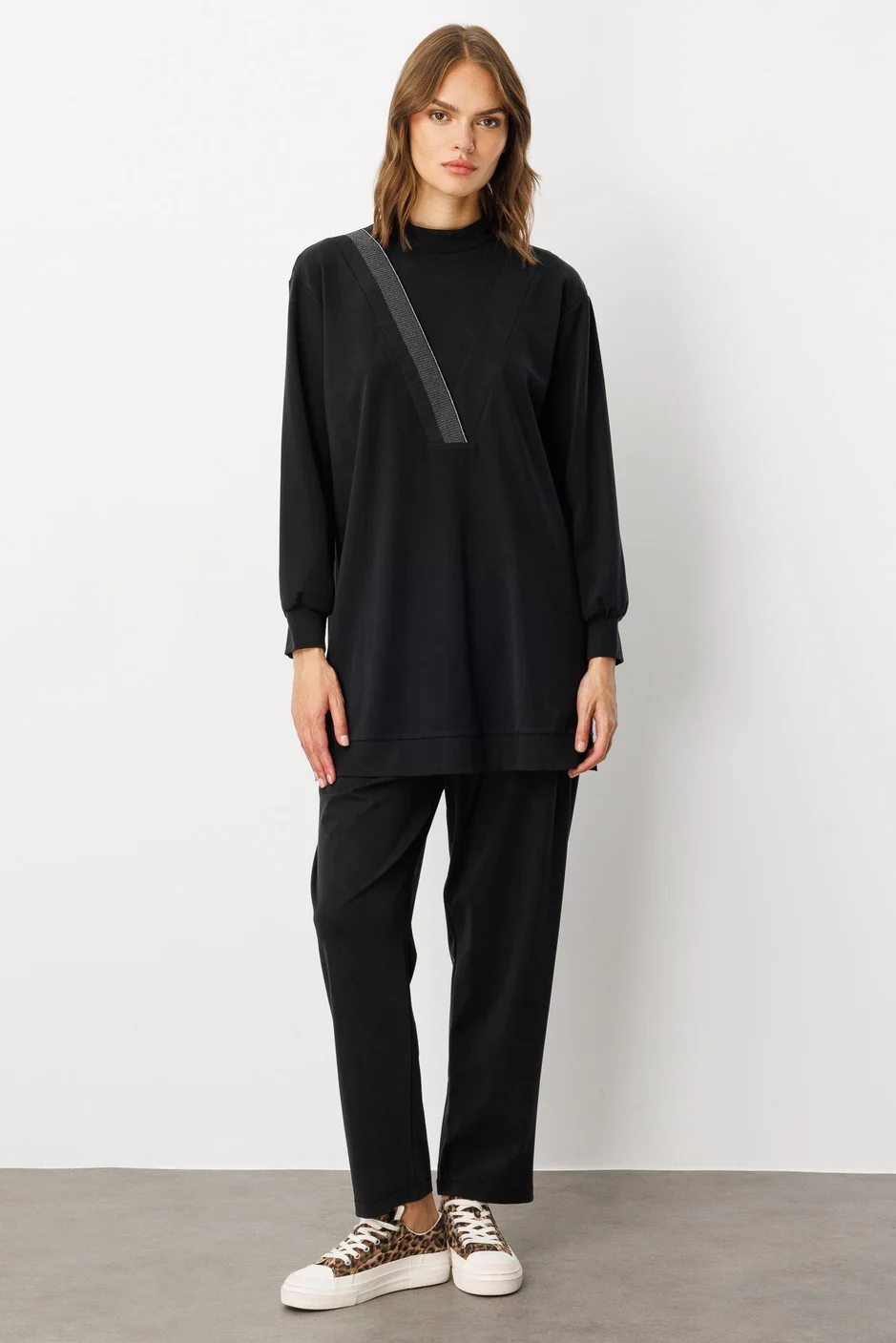 Soft Örme (miccell %55 doğal) İçerikli Ribana Garni  Takım