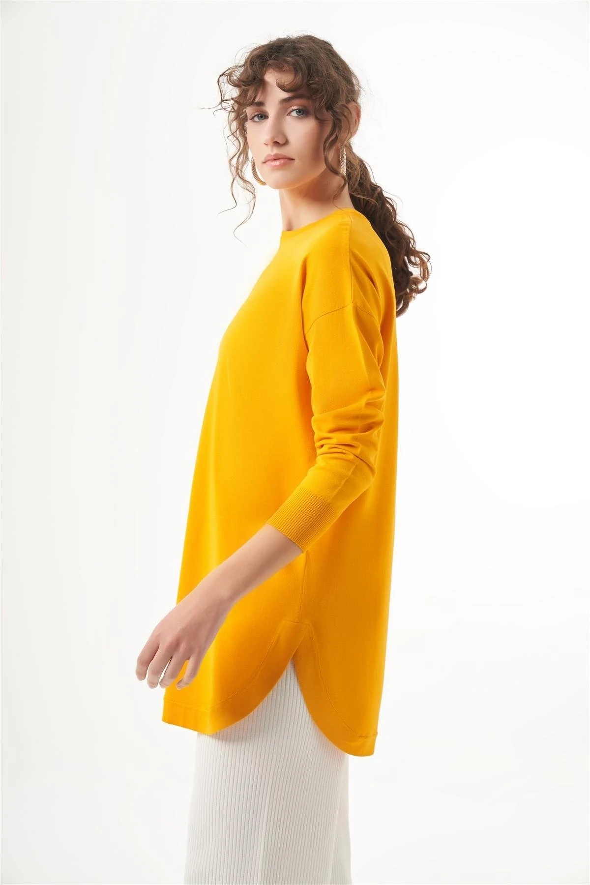 Donna Nuss Tunik-Sarı