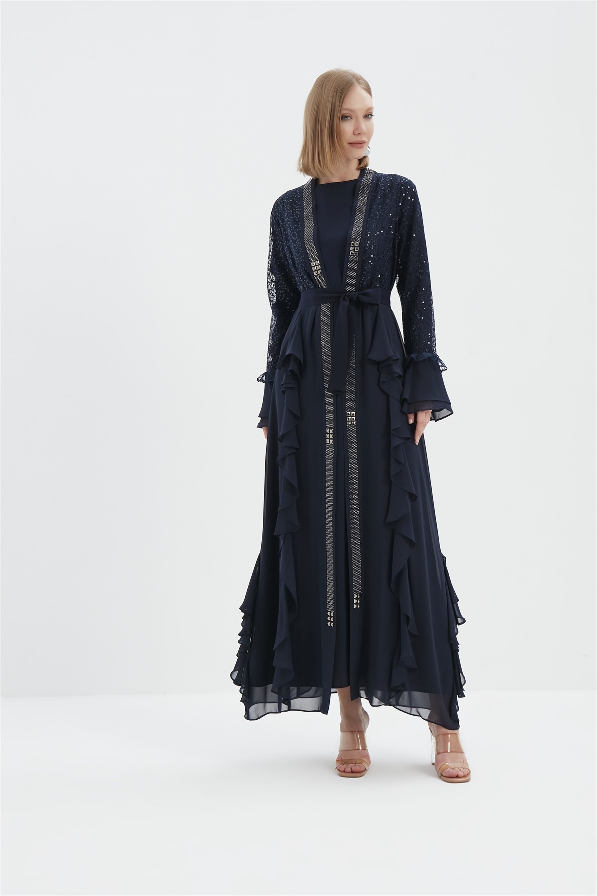 Willow Julia Fırfırlı Abaya