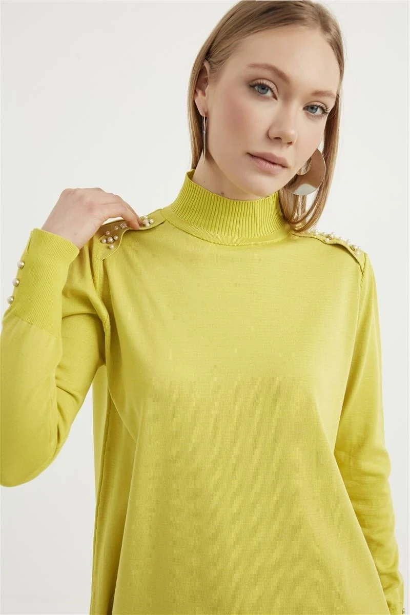 İncila Tunik-Yağ Yeşili