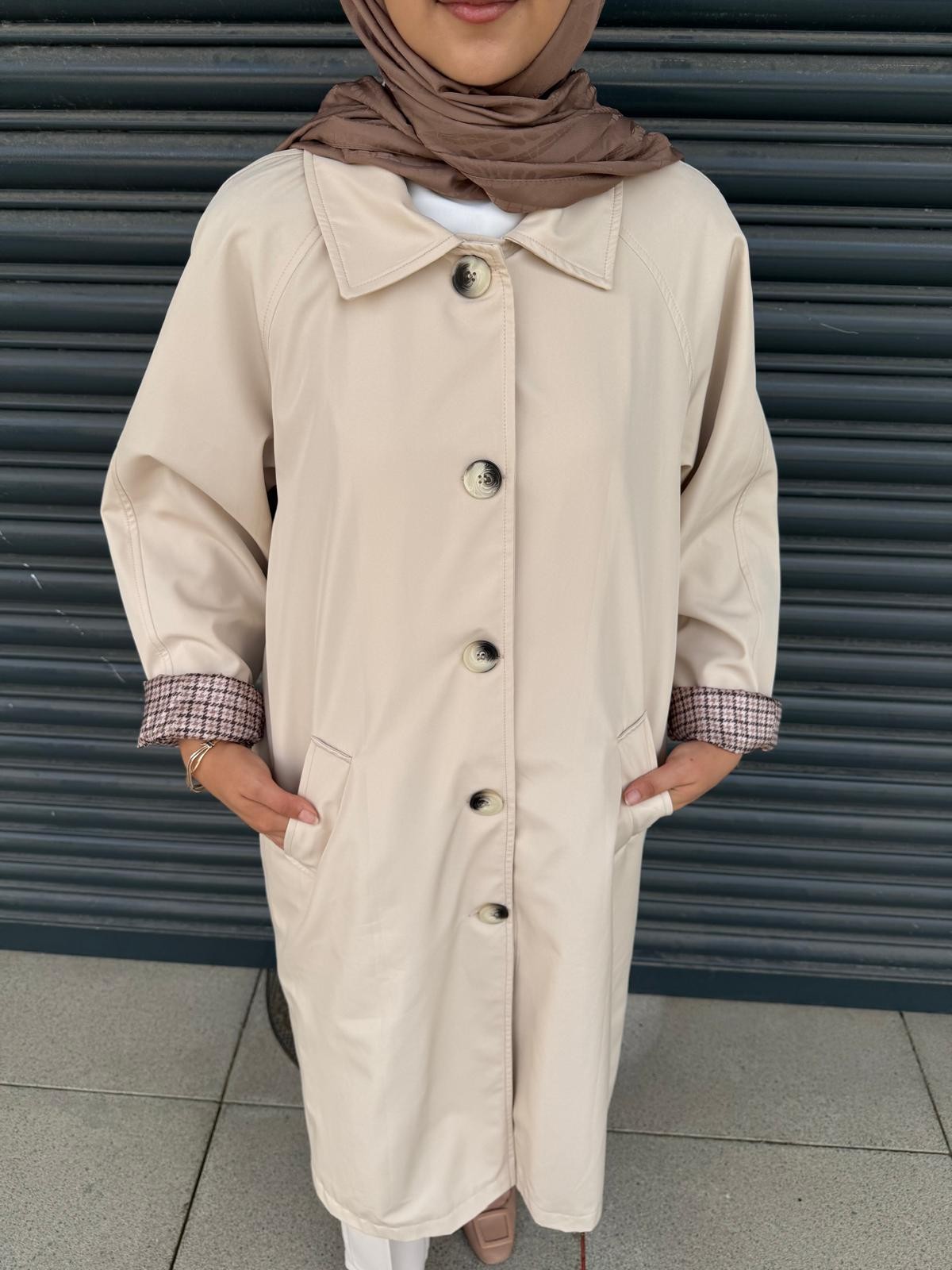 Taş Trench Coat
