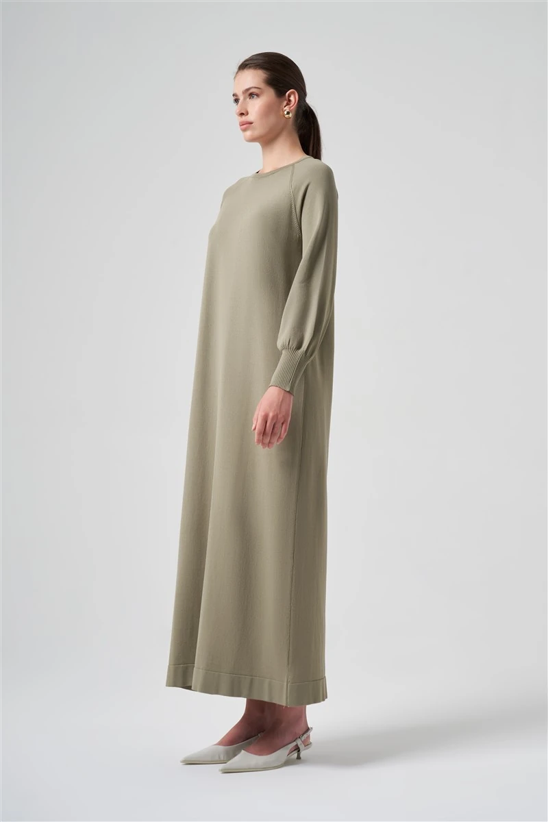 Balon Kol Elbise Çağla