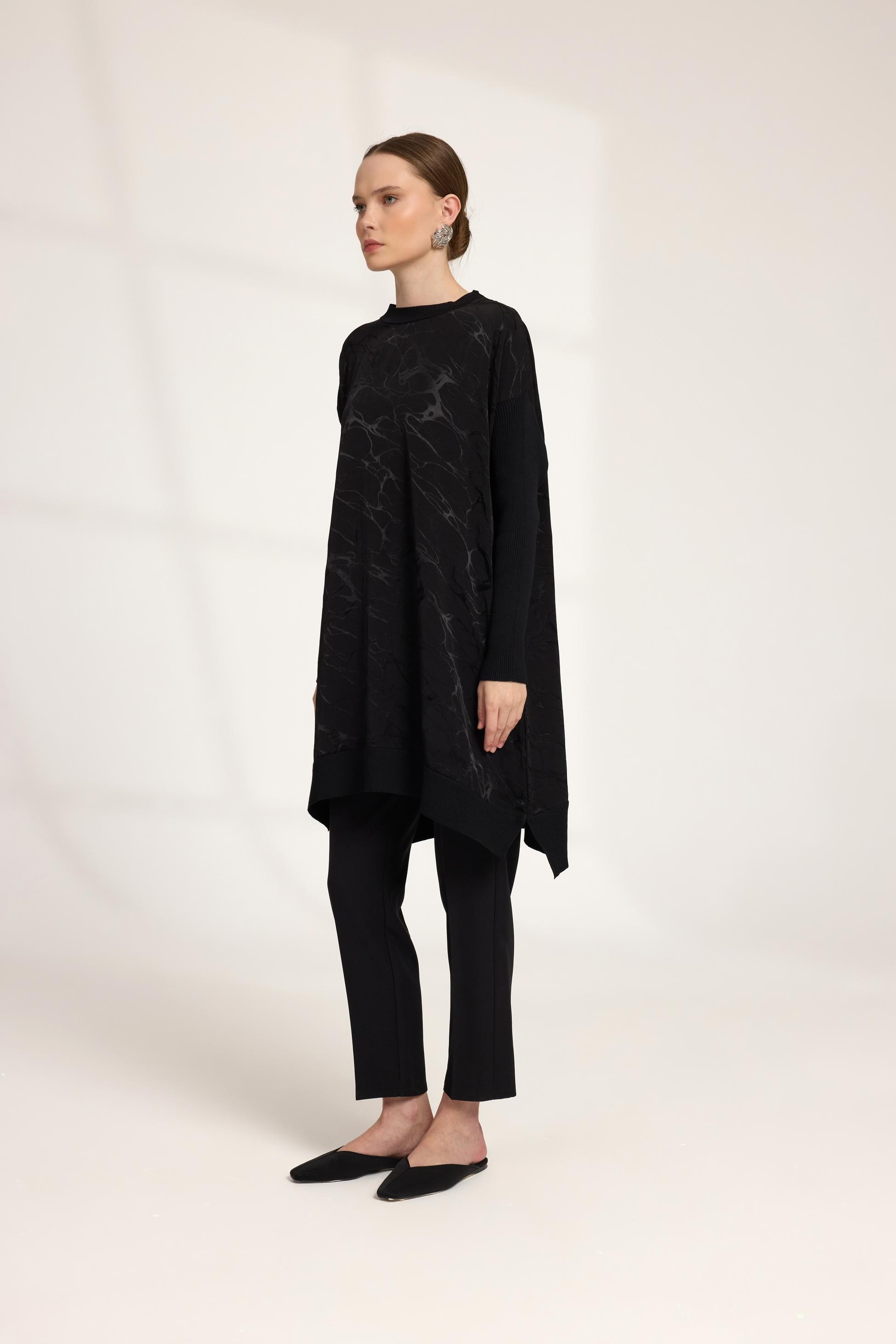 Kumaş Tunik Siyah