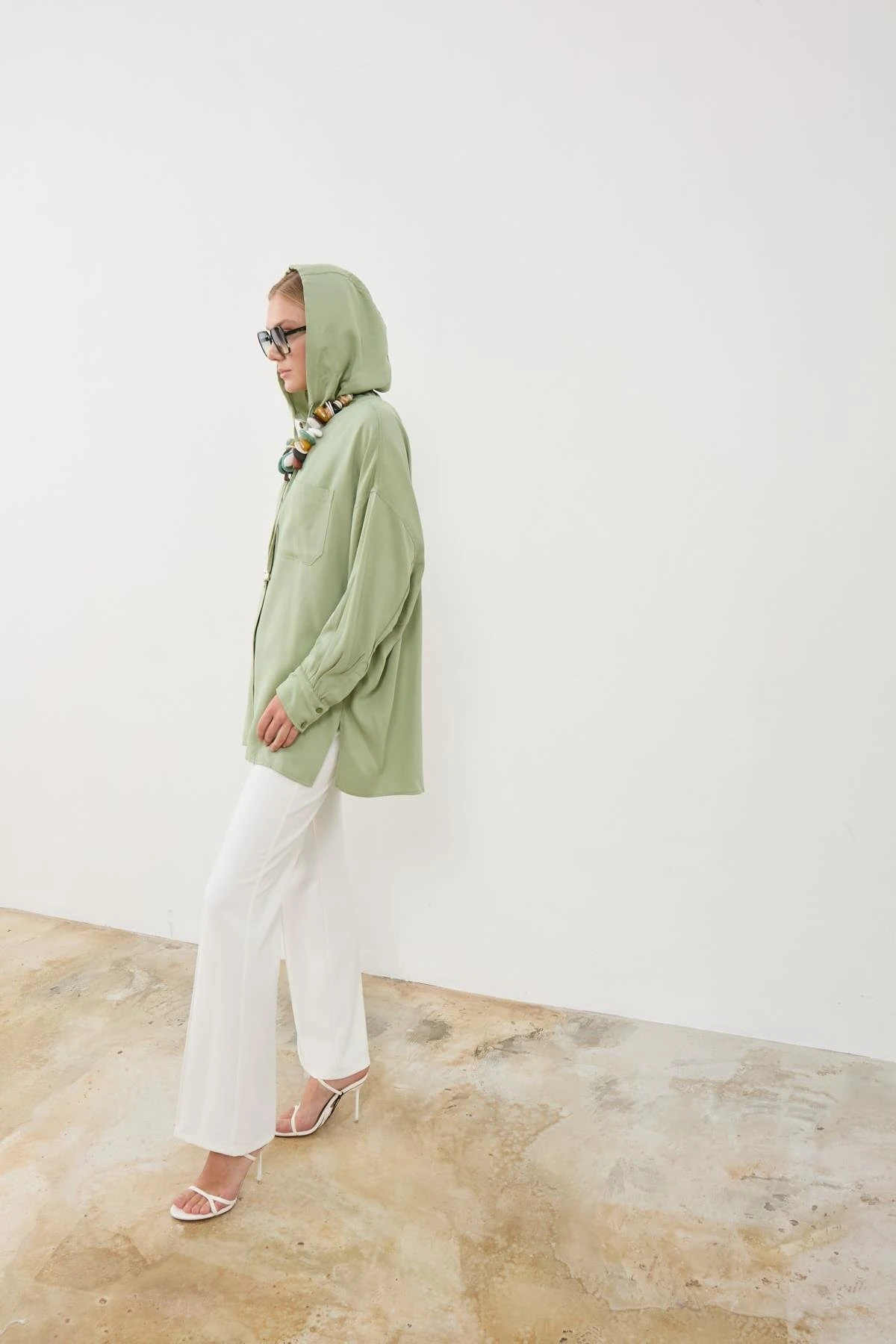 Candy Gömlek Kap-Mint