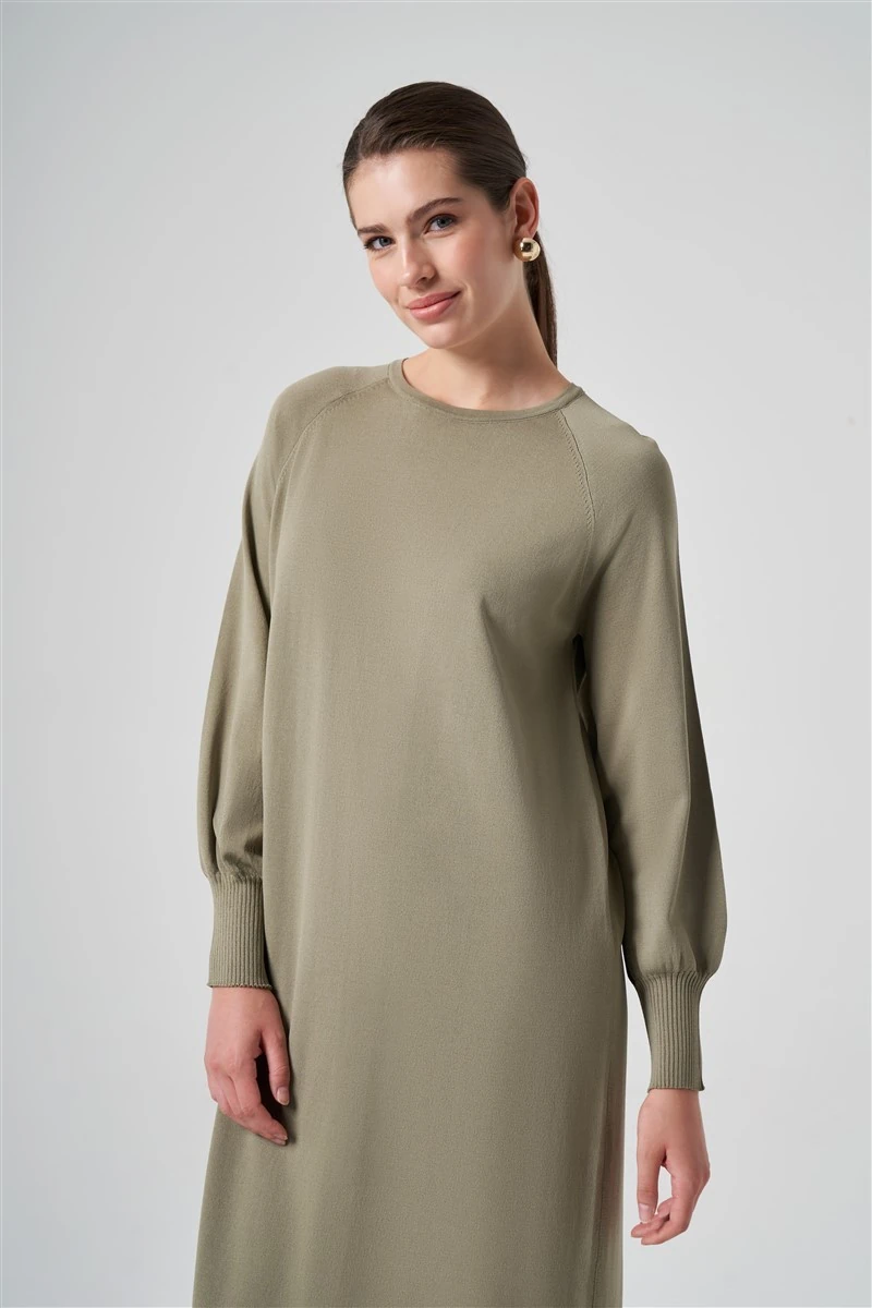 Balon Kol Elbise Çağla