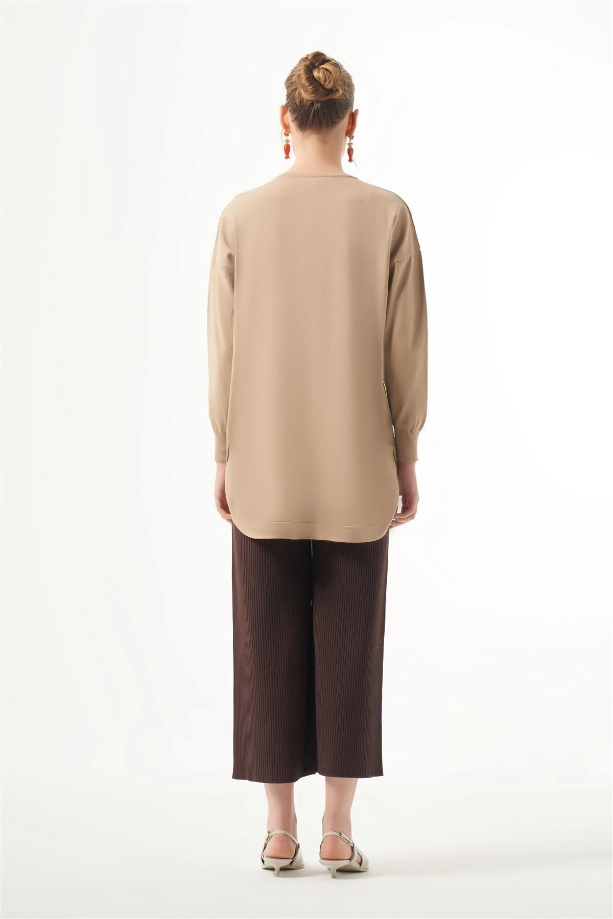 Donna Nuss Tunik-Bej