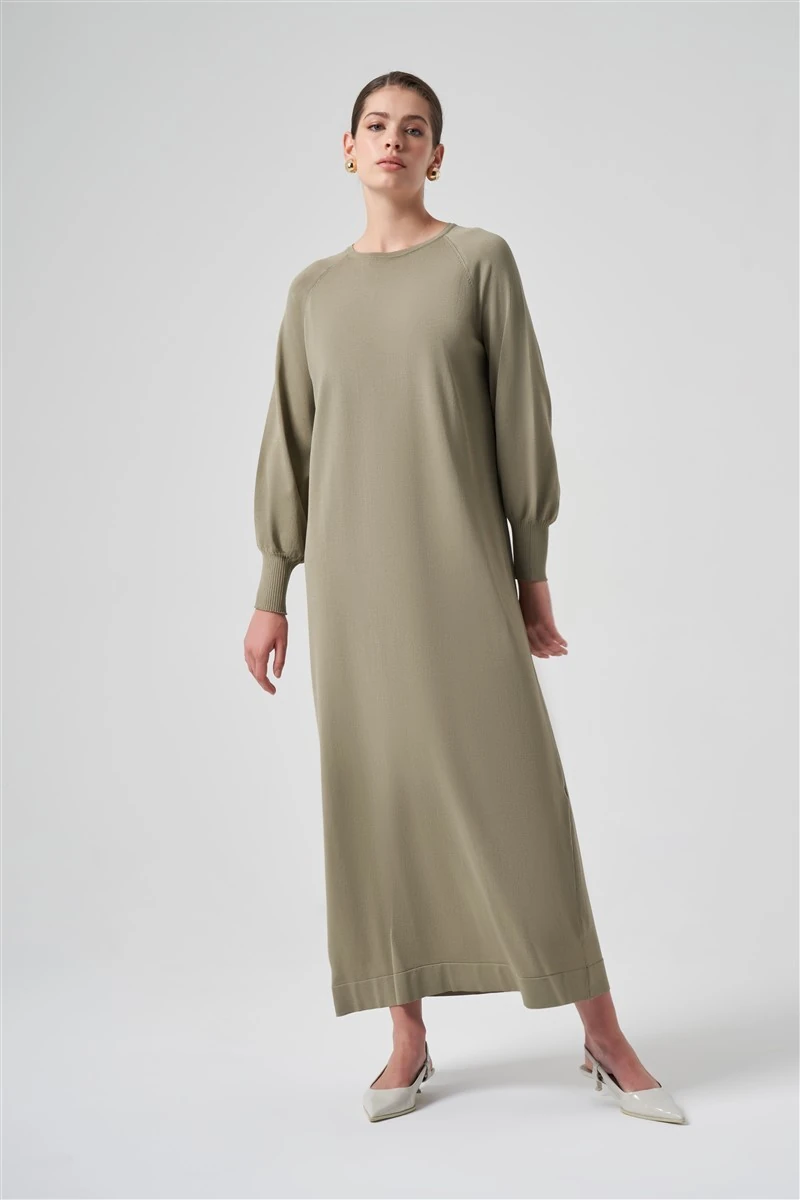 Balon Kol Elbise Çağla