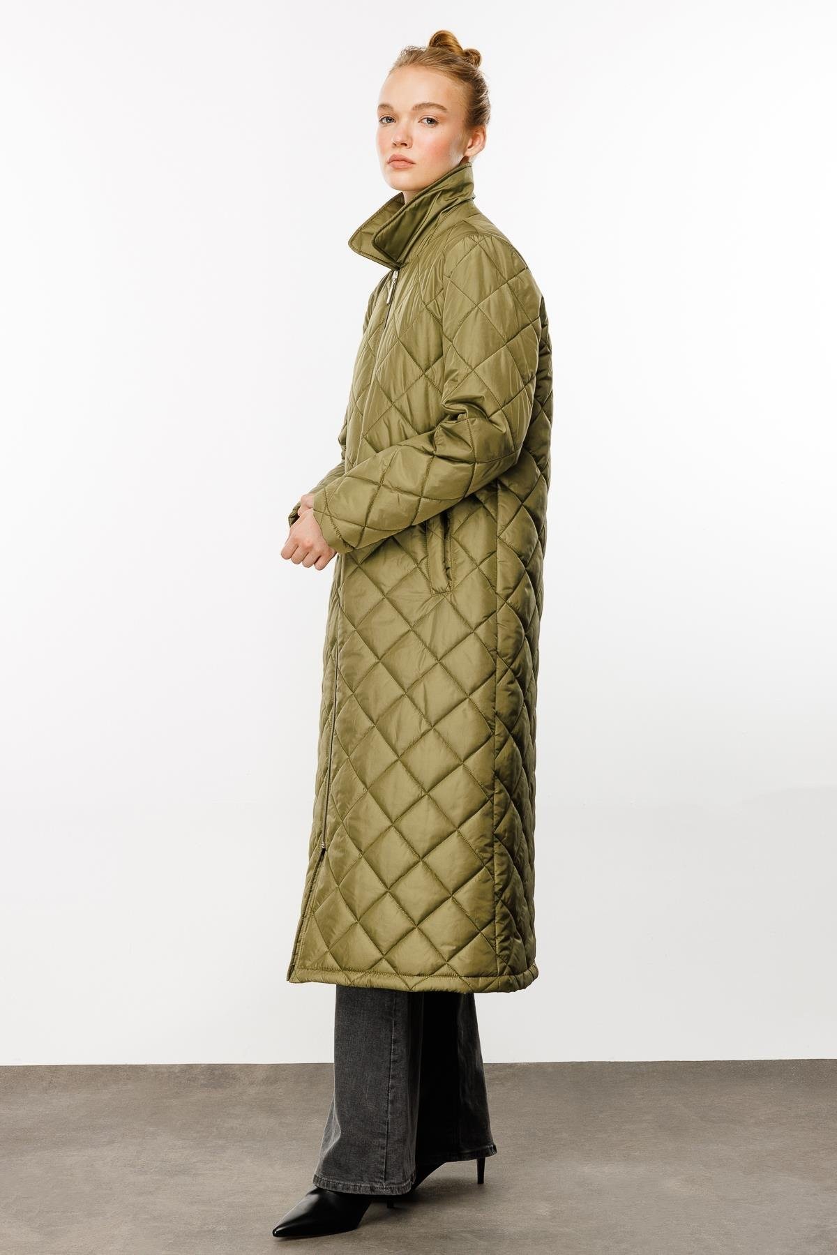 Kapitone Mont-Haki Yeşil Series