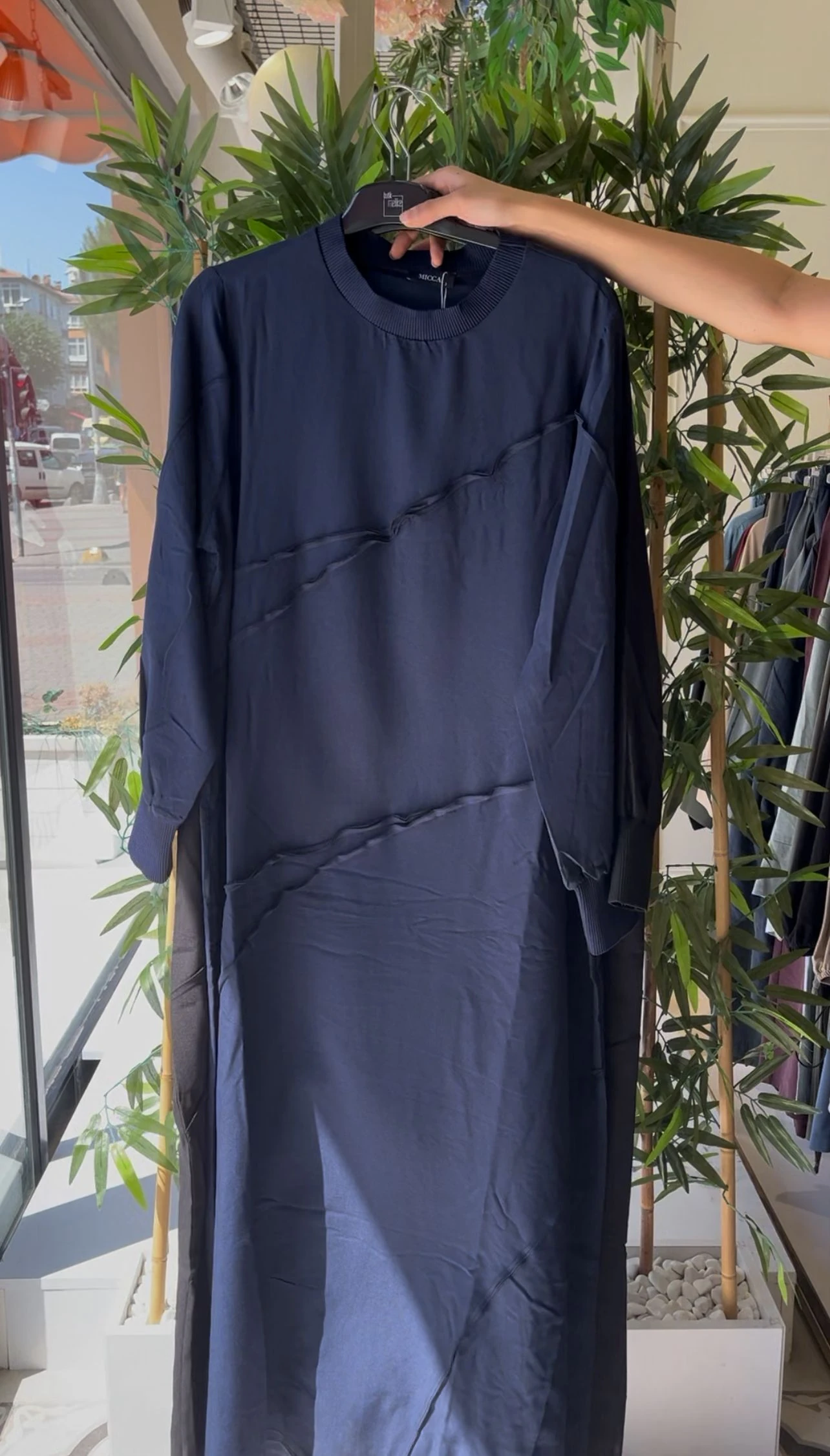 Dikiş Elbise Lacivert