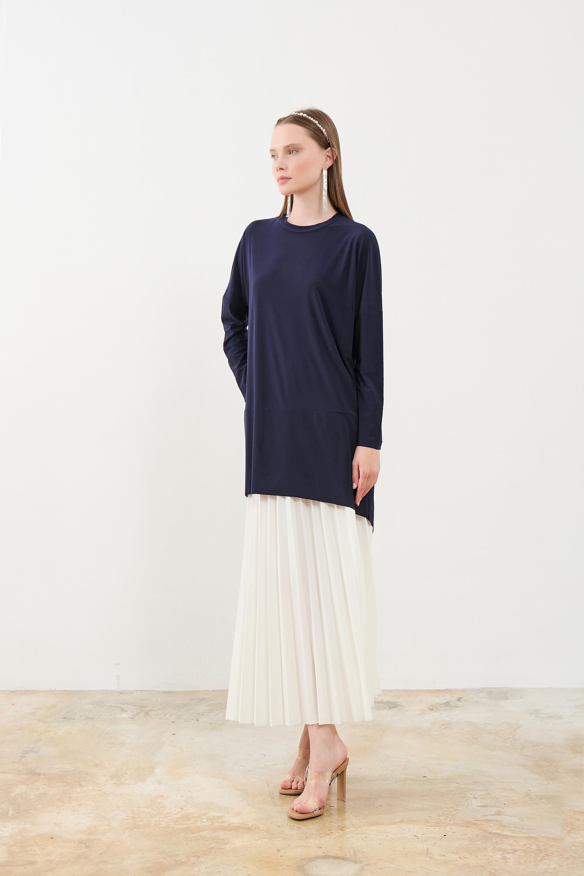 Makas Tunik Lacivert
