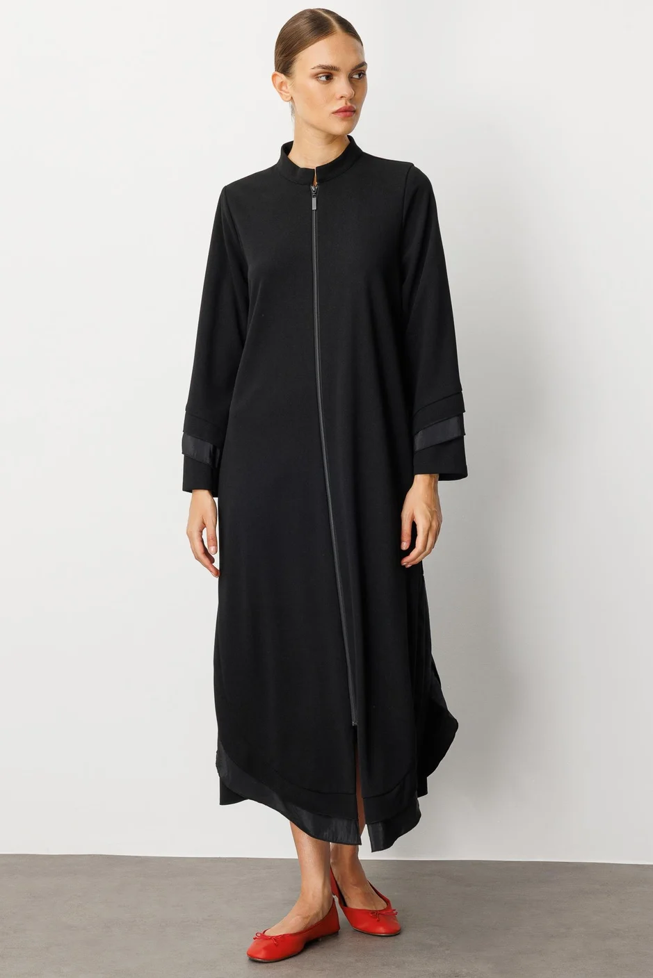 Şifon Garnili Feraje