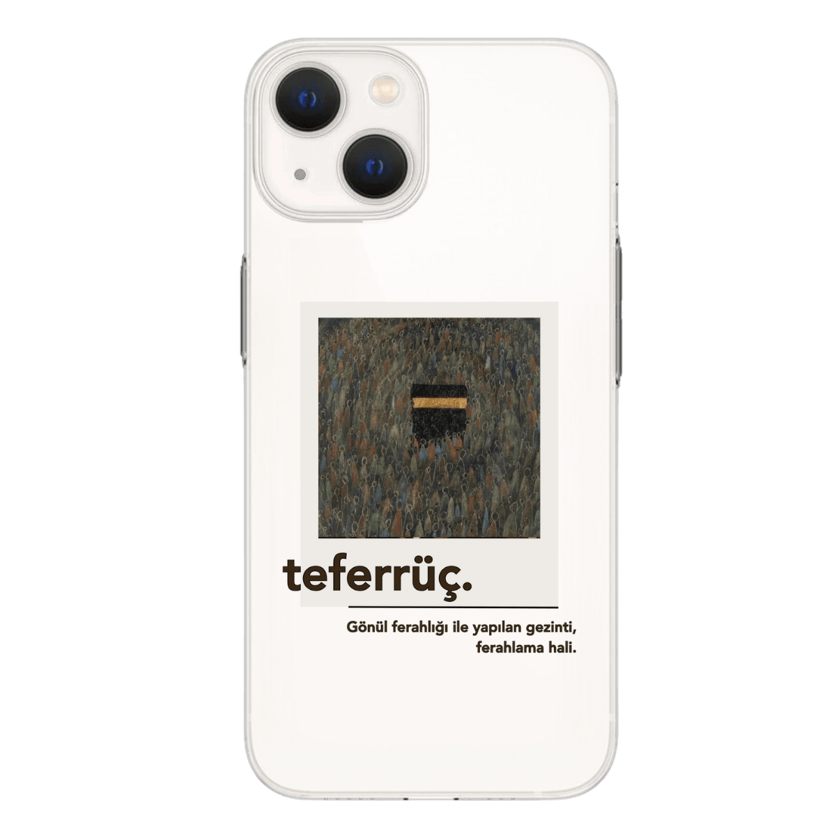 "Teferrüç" Baskılı Telefon Kılıfı (Android/Ios Uyumlu) 