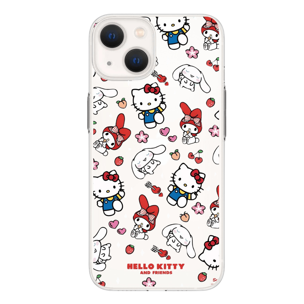 Hello Kitty & Melody Baskılı Telefon Kılıfı (Android/Ios Uyumlu)