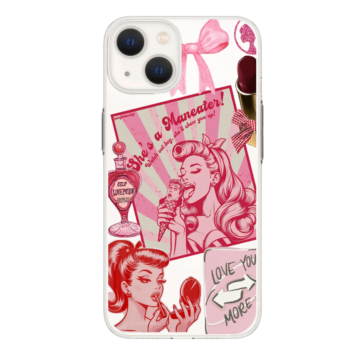 Femme Fatale Baskılı Telefon Kılıfı (Android/Ios Uyumlu)