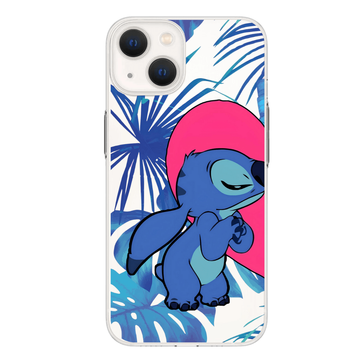 Mavi Stitch Baskılı Telefon Kılıfı (Android/Ios Uyumlu)