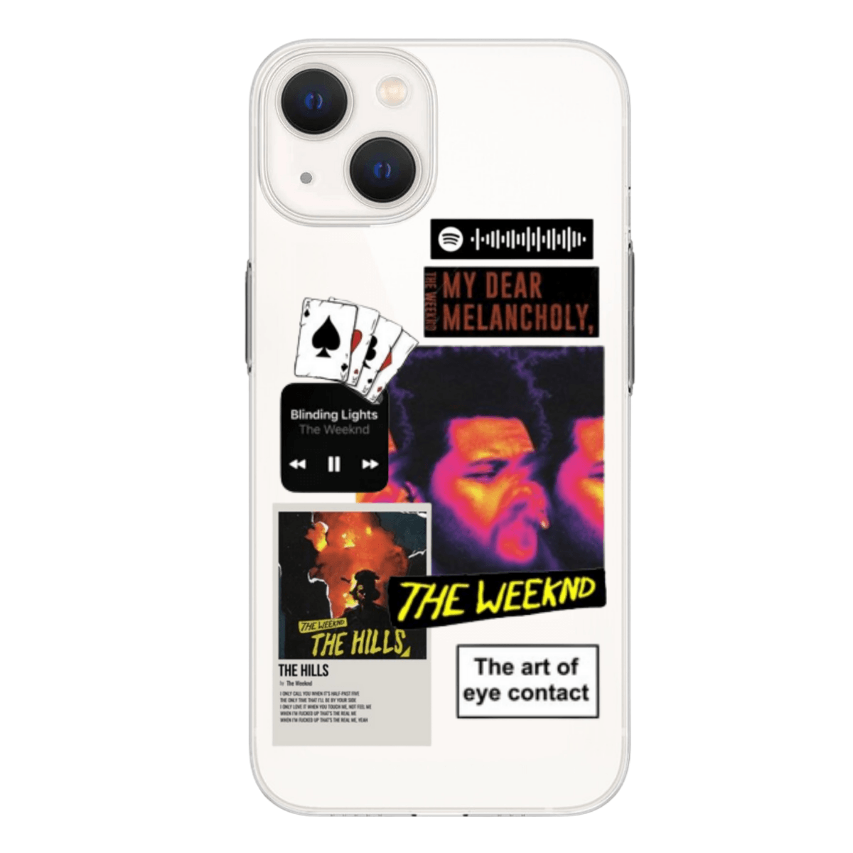 The Weeknd BaskılıTelefon Kılıfı (Android/Ios Uyumlu)