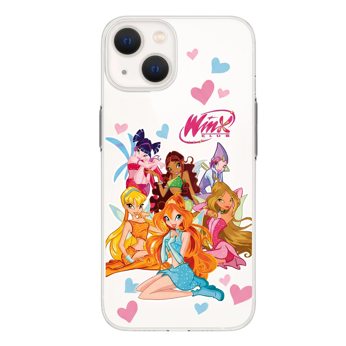 Winx Club Perileri Baskılı Telefon Kılıfı (Android/Ios Uyumlu)