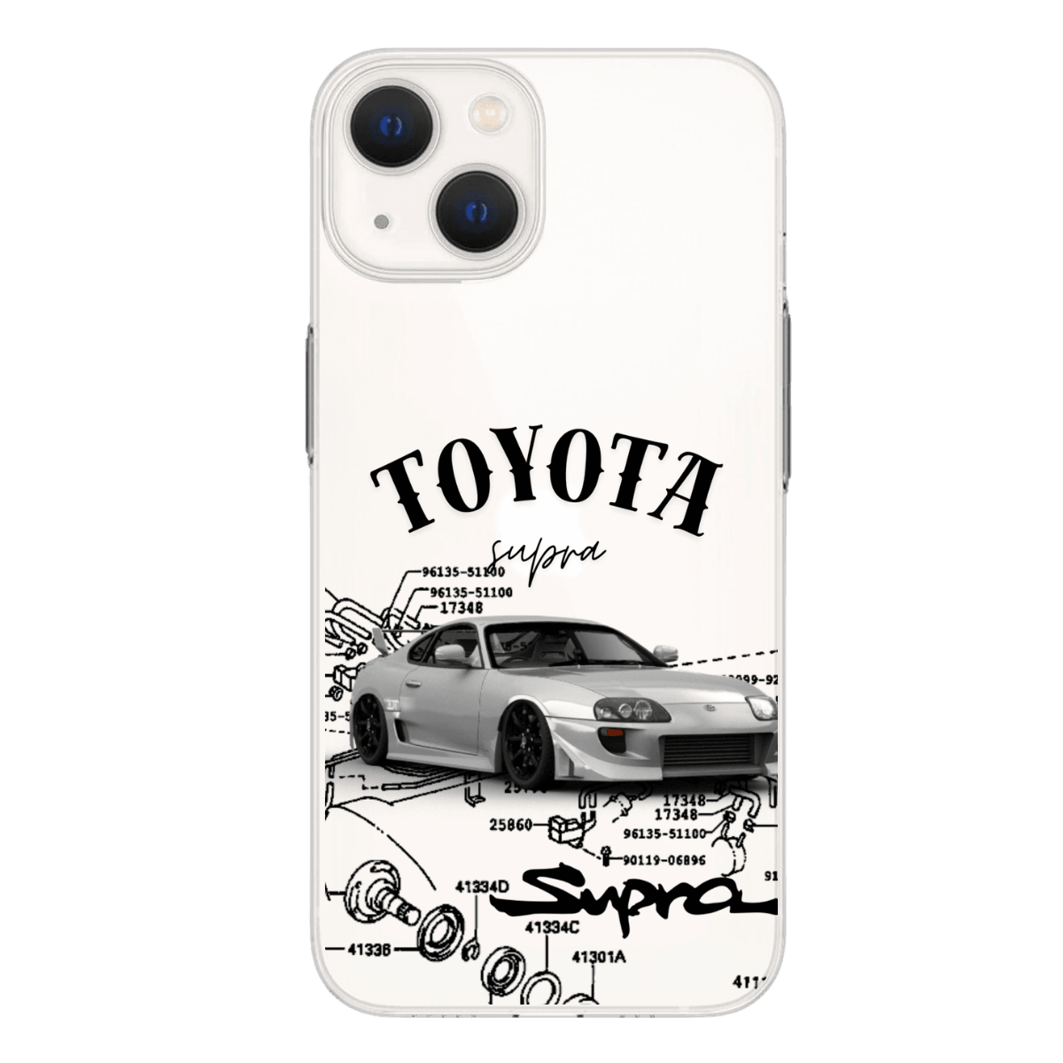TOYOTA SUPRA BaskılıTelefon Kılıfı (Android/Ios Uyumlu)