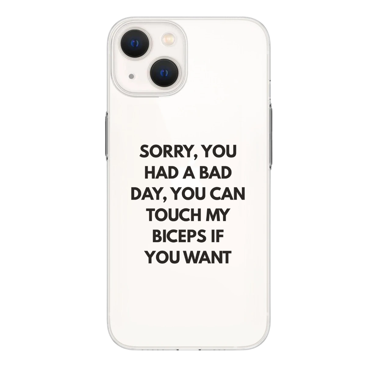 "U can Touch my Biceps" Baskılı Telefon Kılıfı (Android/Ios Uyumlu) 