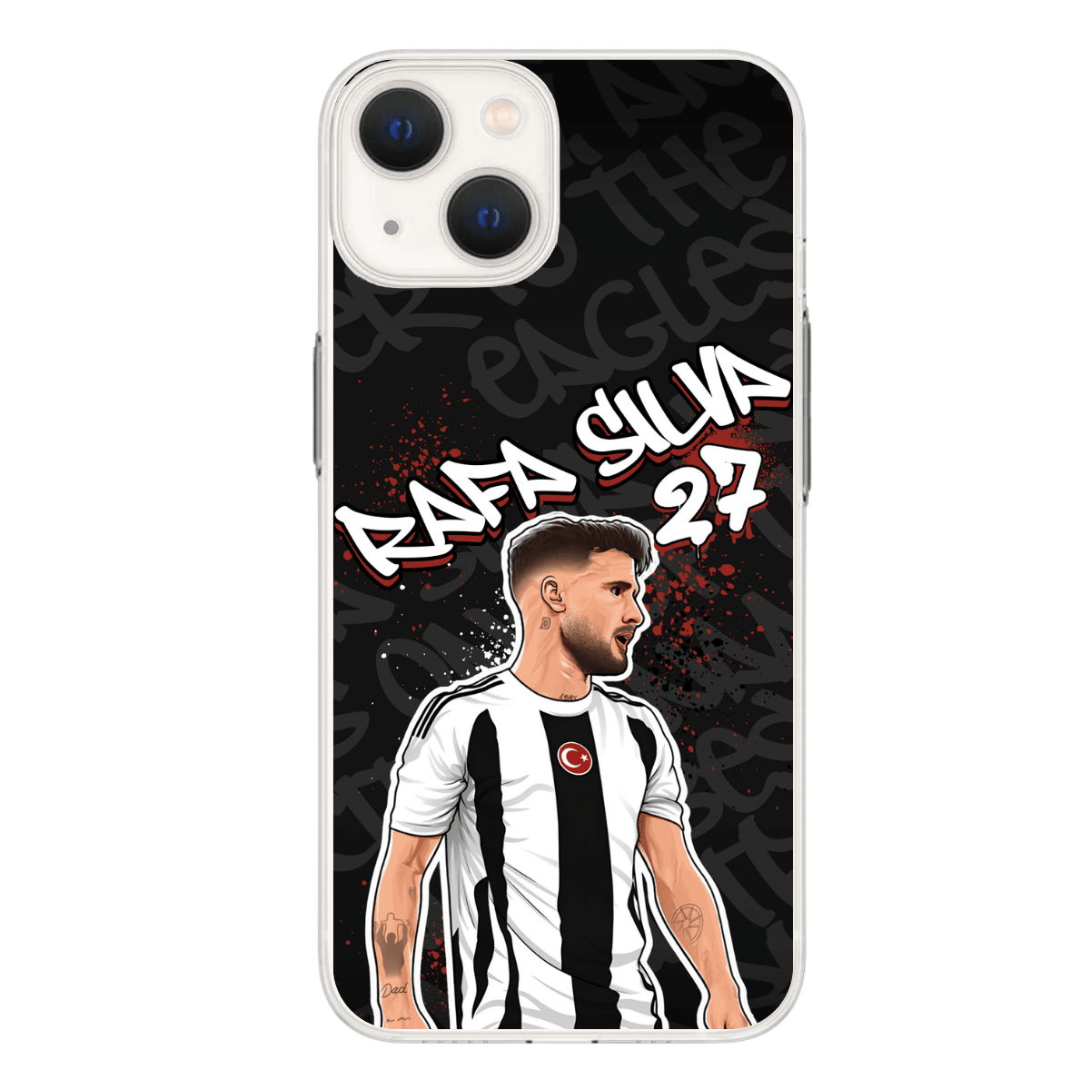 Rafa Silva Beşiktaş 27 BaskılıTelefon Kılıfı (Android/Ios Uyumlu)