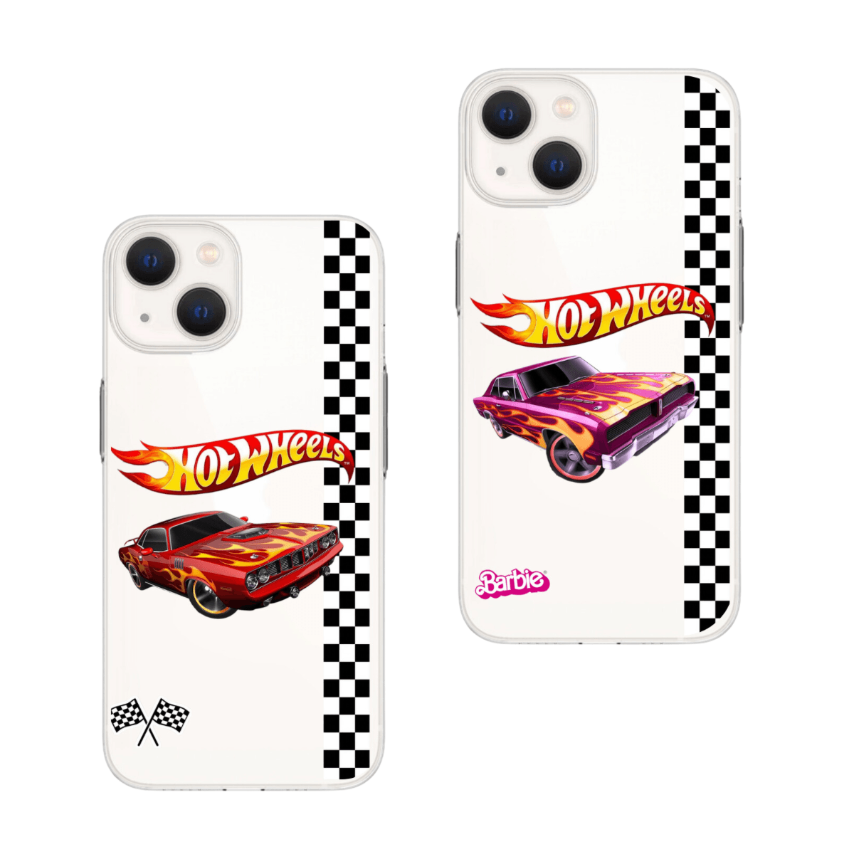 Hot Wheels Baskılı Çift Telefon Kılıfları (Android/Ios Uyumlu)