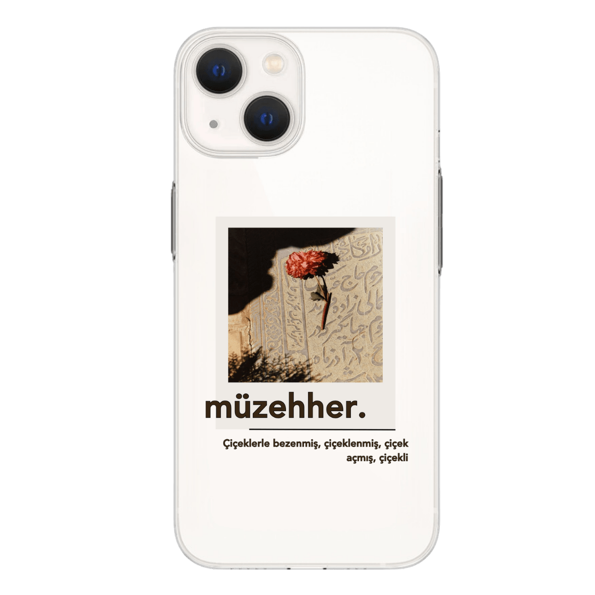 "Müzehher" Baskılı Telefon Kılıfı (Android/Ios Uyumlu) 