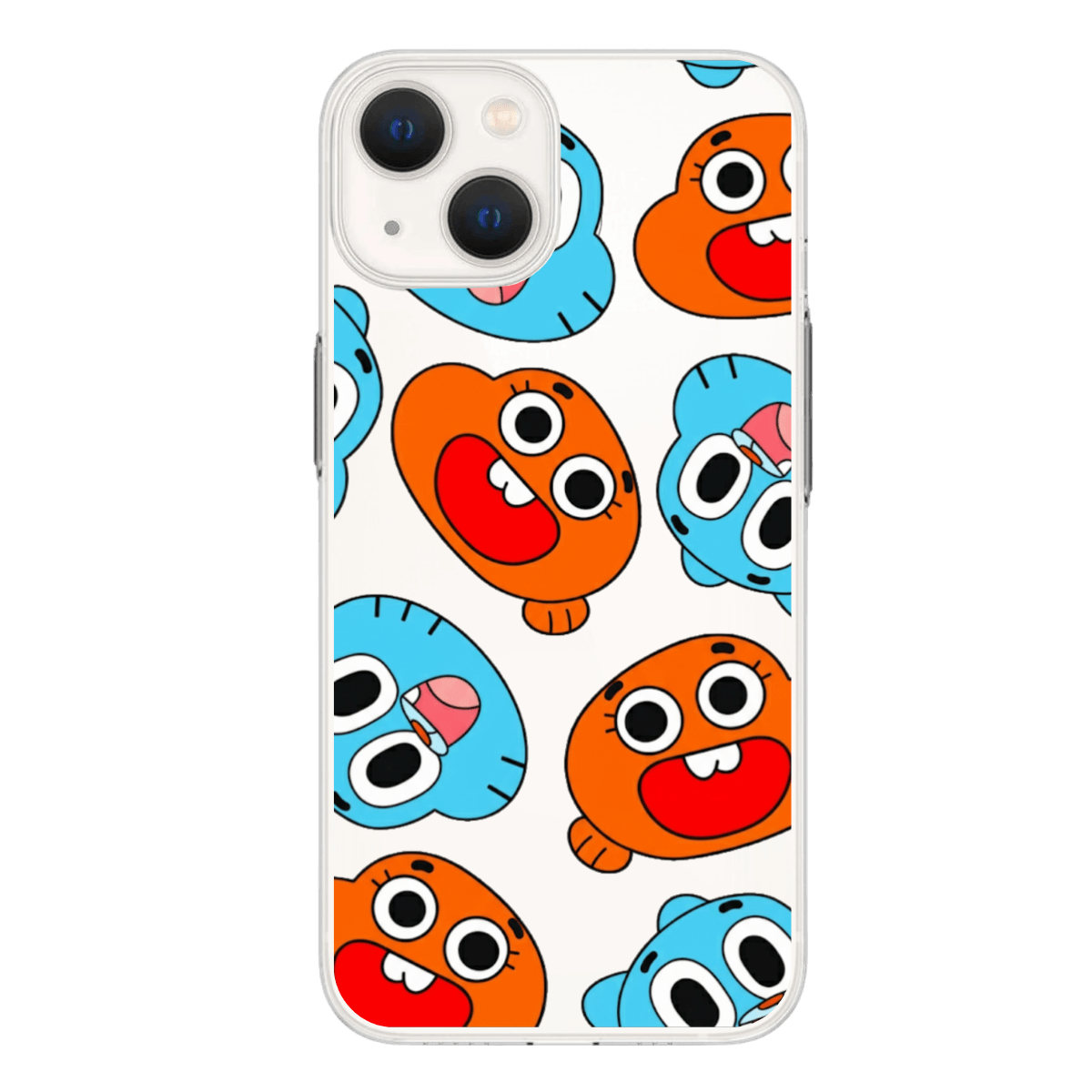 Gumball & Darwin Baskılı Telefon Kılıfı (Android/Ios Uyumlu)