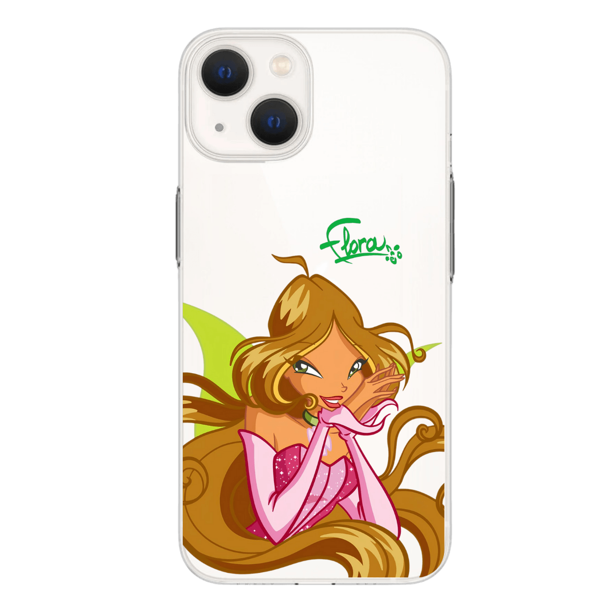 Winx Perileri - "Flora" Baskılı Telefon Kılıfı (Android/Ios Uyumlu)