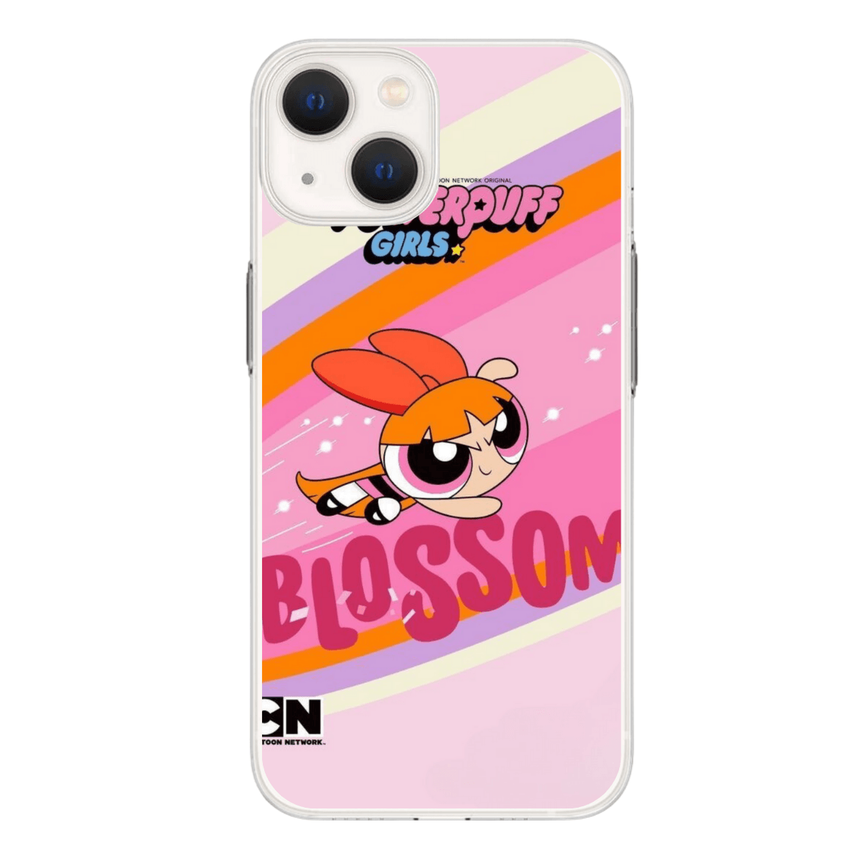 PowerPuff Girls - Blossom Baskılı Telefon Kılıfı (Android/Ios Uyumlu)