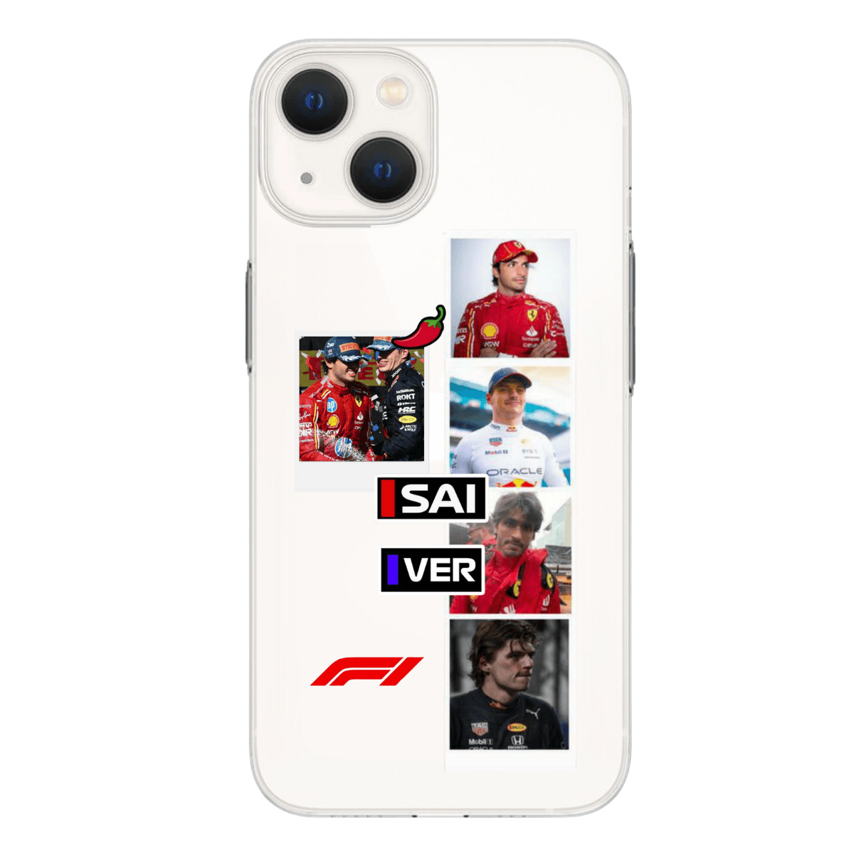 Formula 1 Baskılı Telefon Kılıfı (Android/Ios Uyumlu)