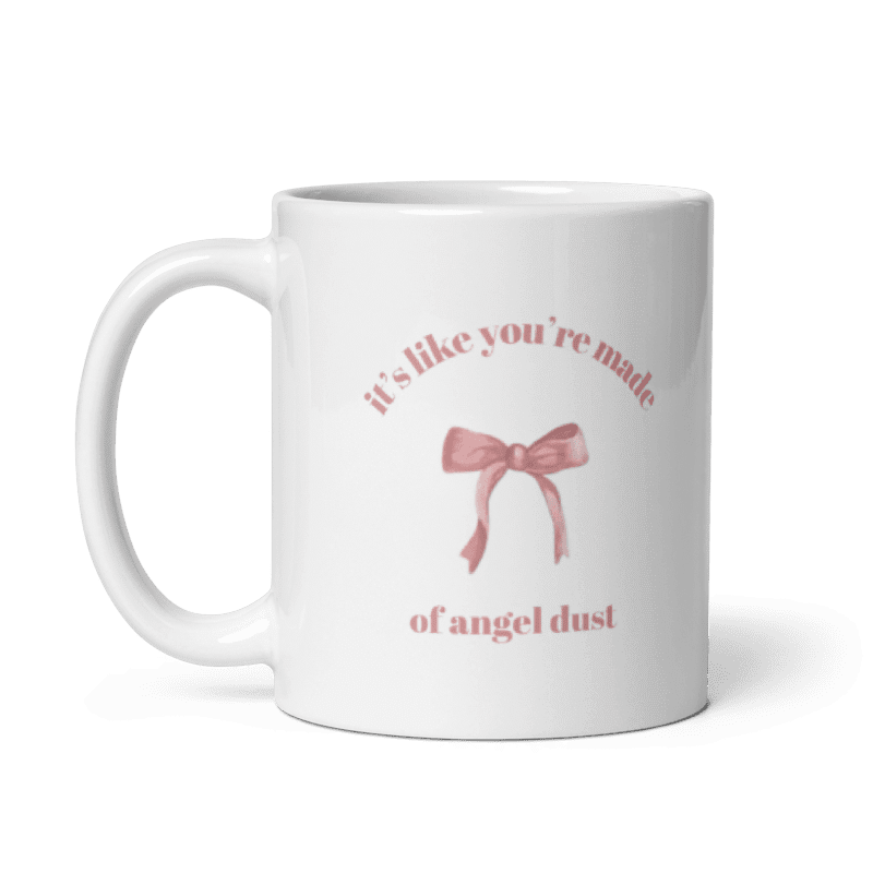 Çift Taraflı Baskılı Mug Kupa Beyaz