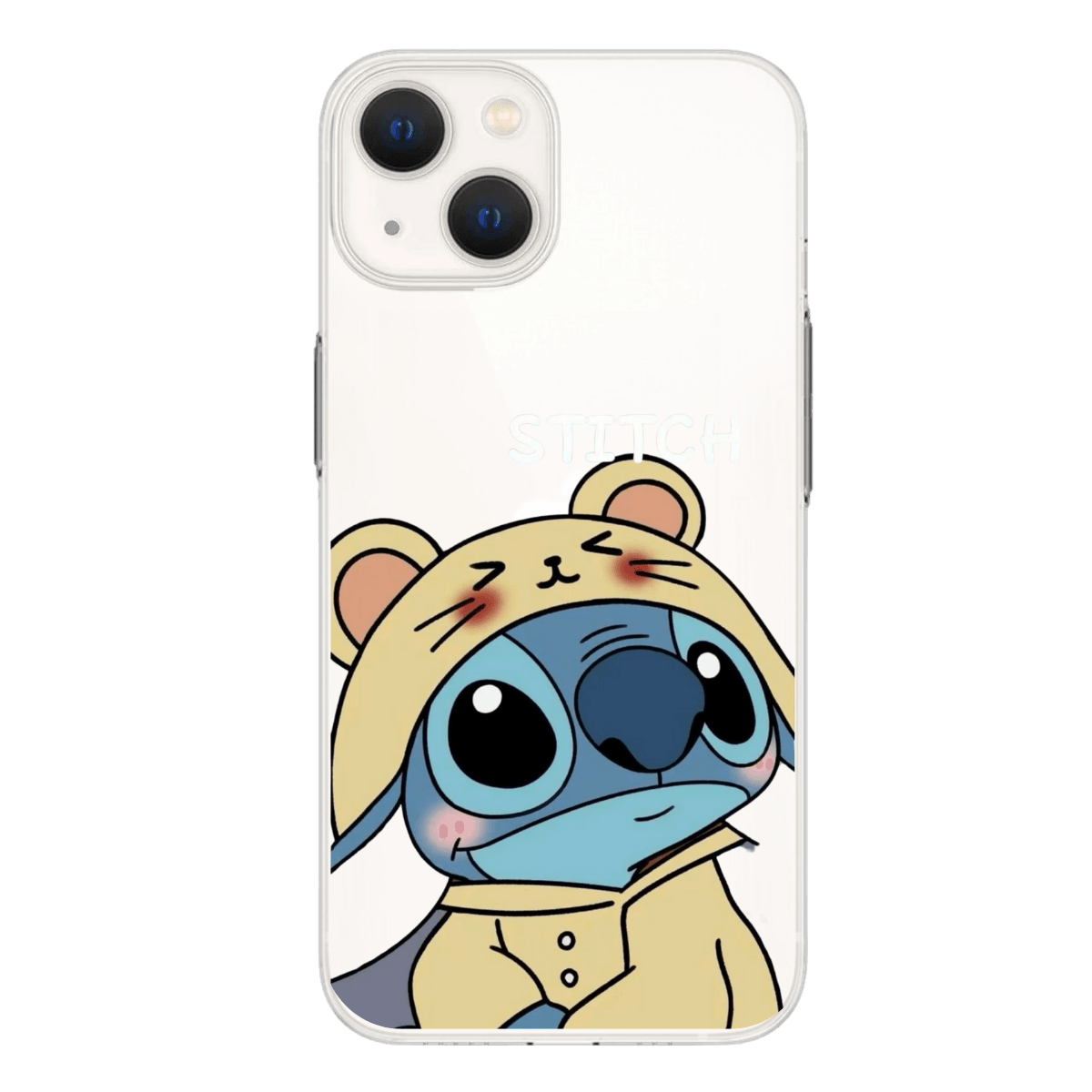 Mavi Stitch Baskılı Telefon Kılıfı (Android/Ios Uyumlu)
