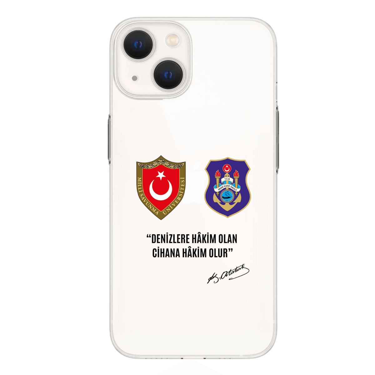 Deniz Harp Okulu Baskılı Telefon Kılıfı (Android/Ios Uyumlu) 