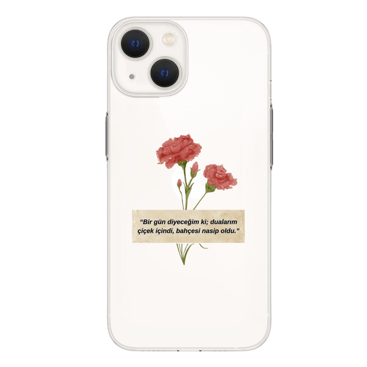 "Çiçek Bahçesi" Baskılı Telefon Kılıfı (Android/Ios Uyumlu) 