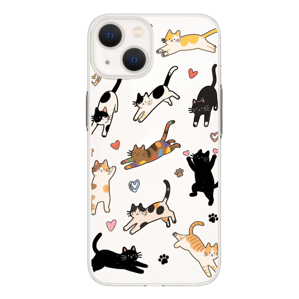 Cute Cats Baskılı Telefon Kılıfı (Android/Ios Uyumlu) 