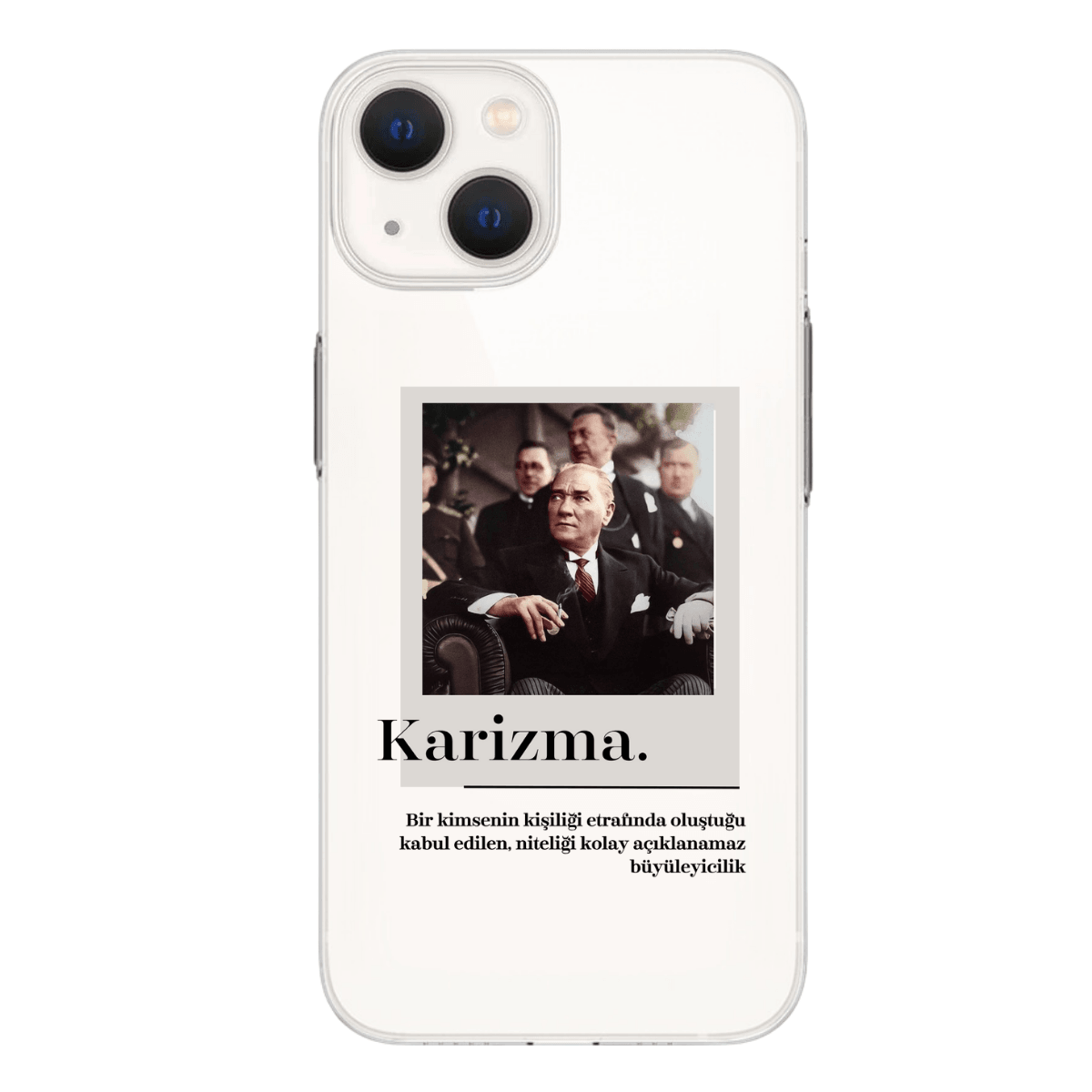 Atatürk Baskılı Telefon Kılıfı, “Karizma” (Android/Ios Uyumlu)
