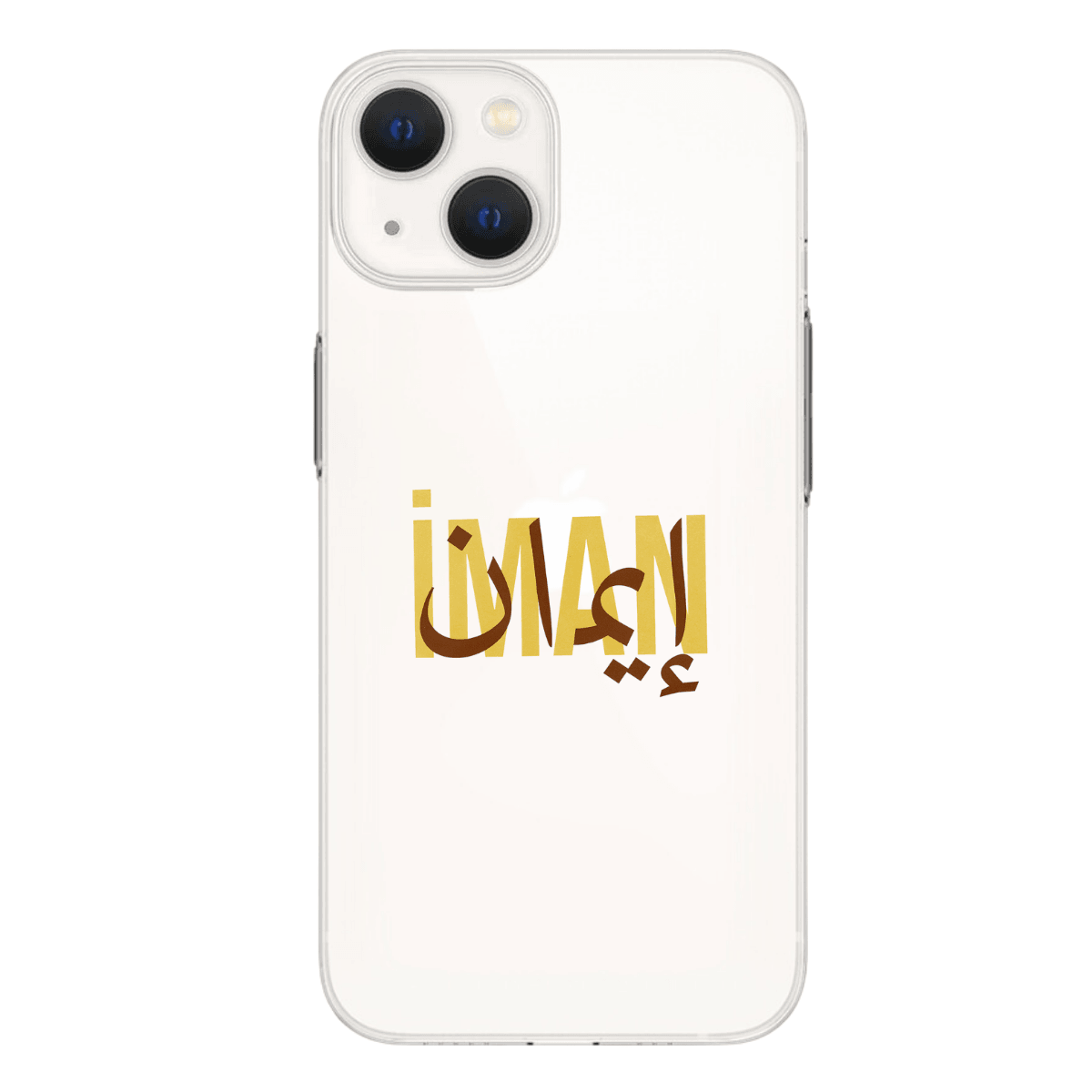 İman'ın Aynası - İman Arapça Desenli Baskılı Telefon Kılıfı (Android/Ios Uyumlu) 