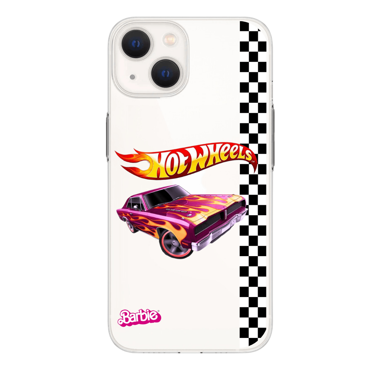 Hot Wheels BaskılıTelefon Kılıfı - Pembe (Android/Ios Uyumlu)